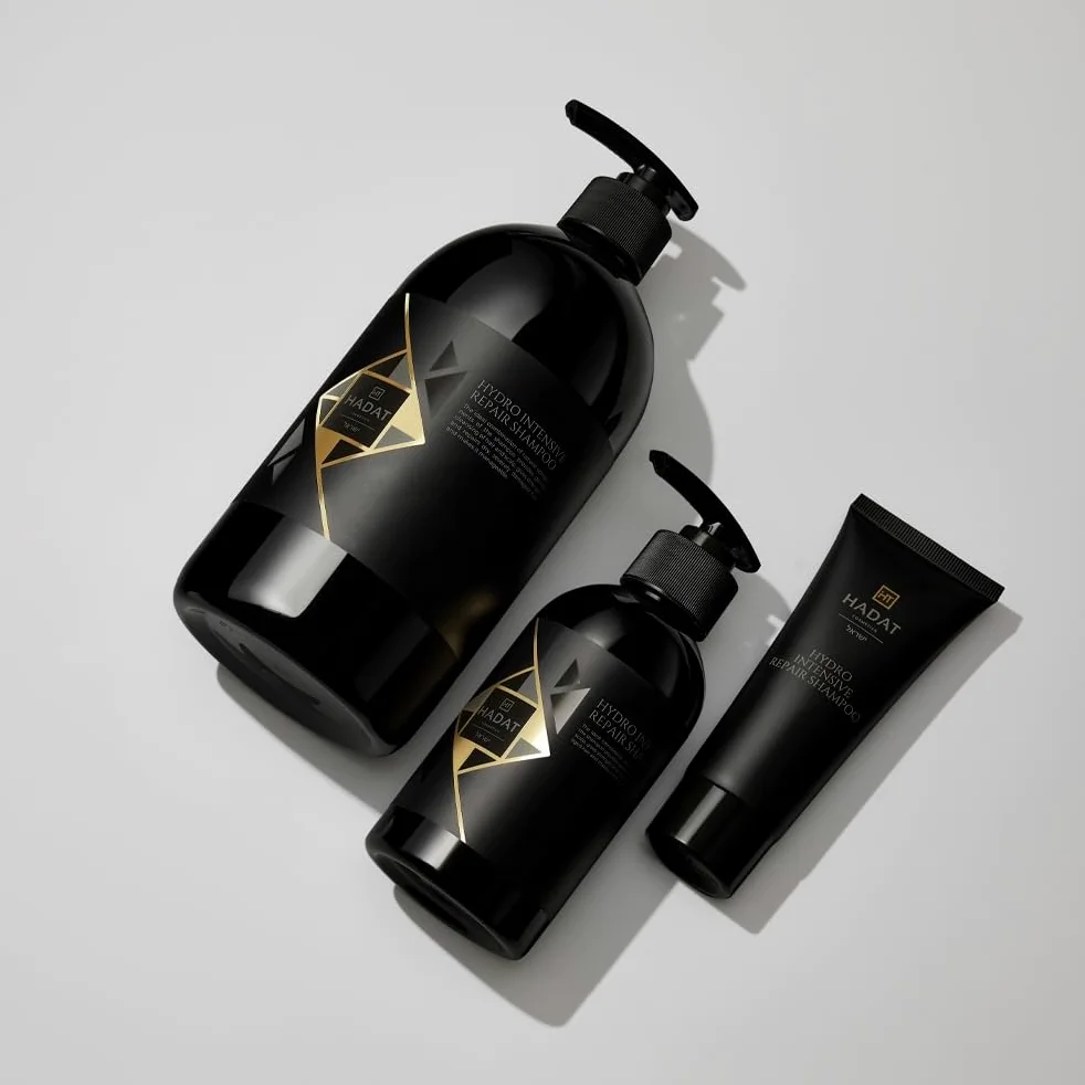 HADAT Cosmetics hydro Intensywny szampon do naprawy szamponu (800 ml): naturalne nawilżenie i siła. Głębokie nawilżenie włosów, regenerujące bardzo zniszczone i suche włosy
