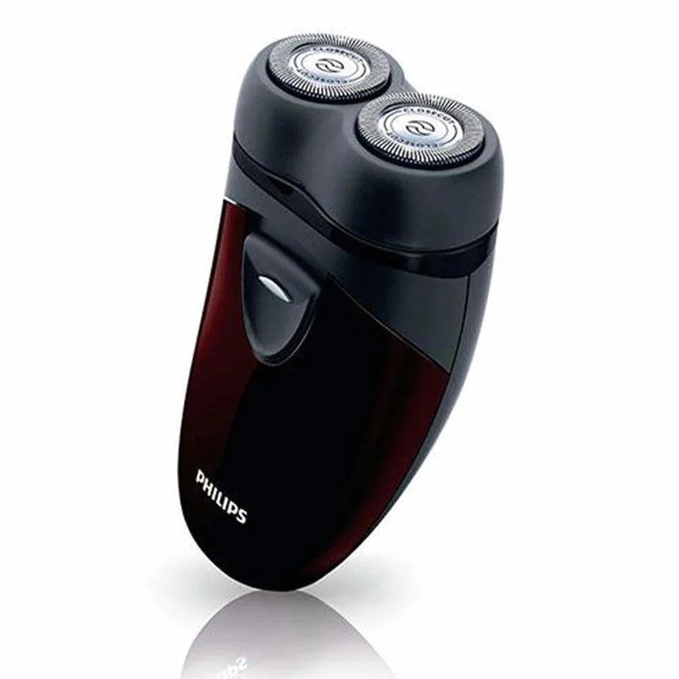 Philips Męska elektryczna golarka podróżna, bezprzewodowa, zasilana baterią, wygodna do przenoszenia - PQ206/18