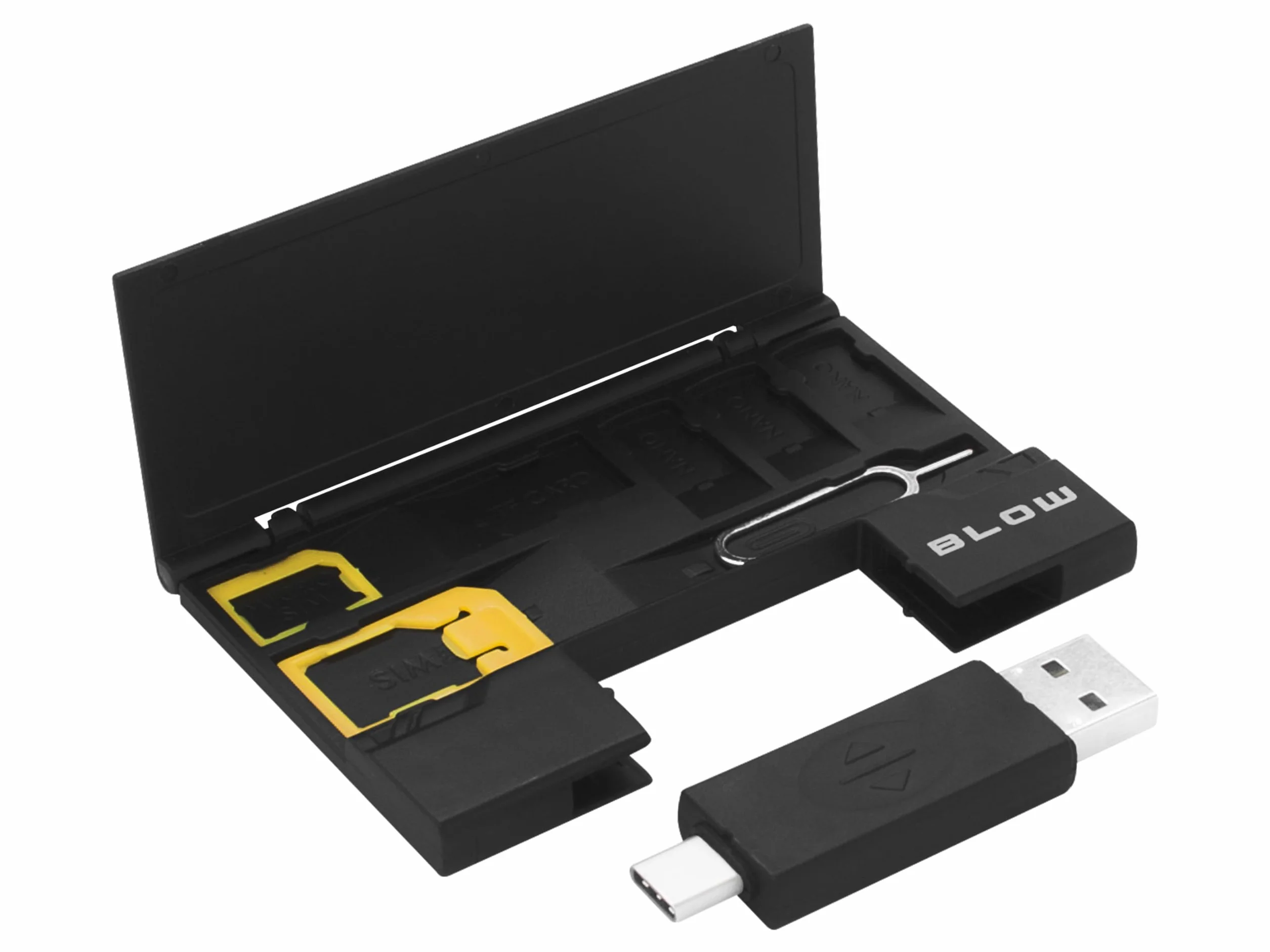 Blow Adapter kart sim organizer nano micro USB