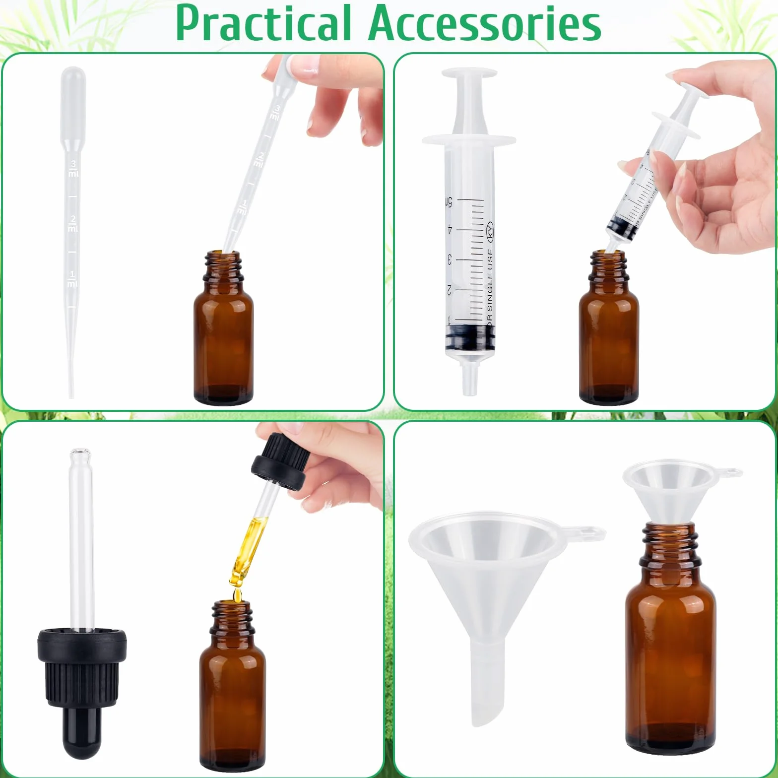 10 sztuk z pipetą 20 ml, brązowe butelki, kroplomierz 20 ml, apteczna butelka z kroplomierzem, pipeta do olejków eterycznych, perfumy, roztwory