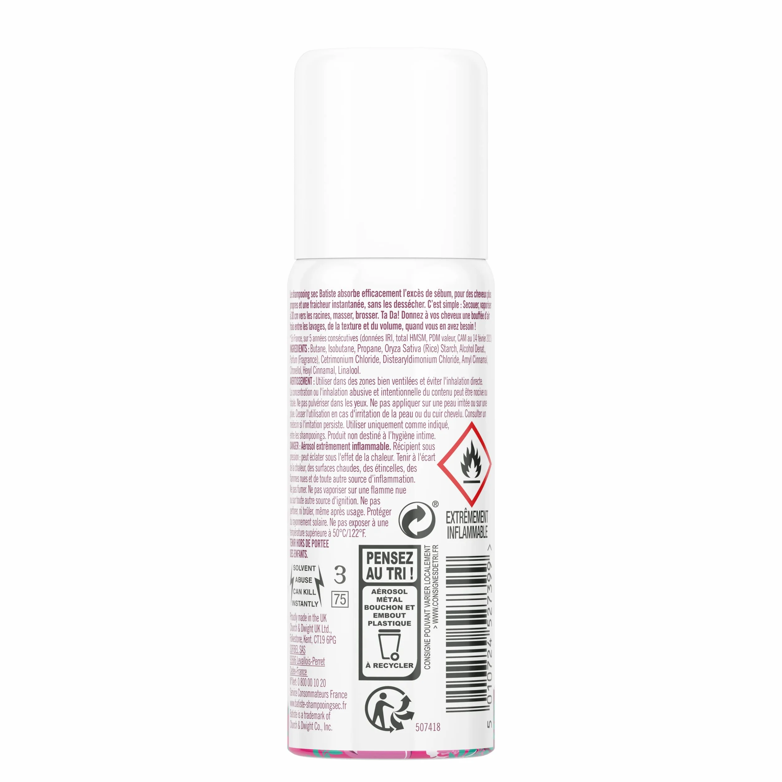 Batiste Blush Suchy Szampon, 50 ml