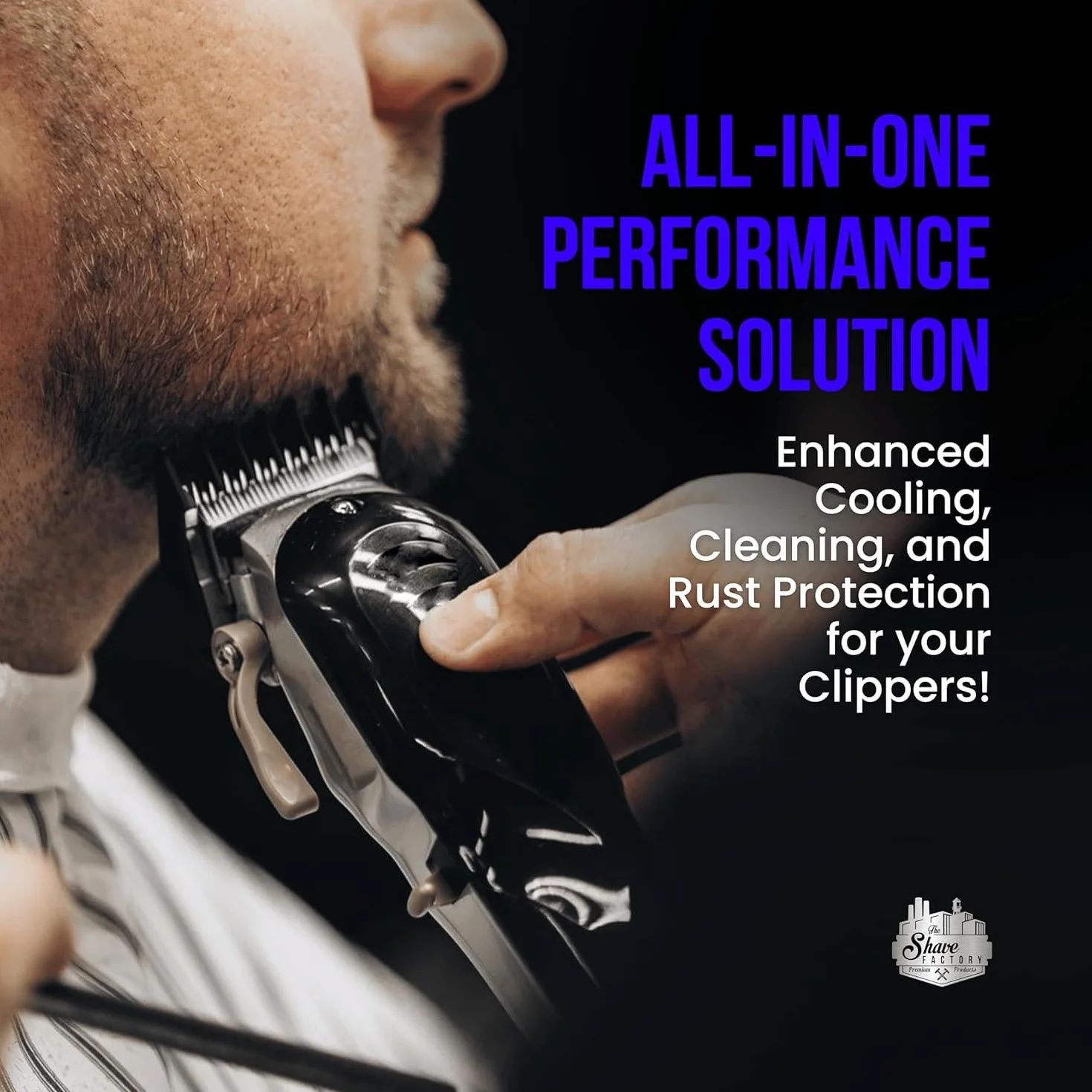 The Shave Factory - Clippercare Spray 6in1 - Spray do maszynek 6w1 500ml