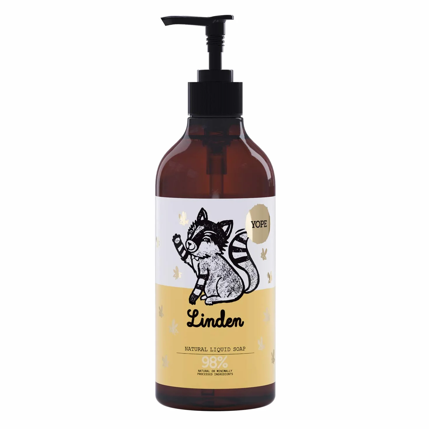YOPE Mydło w płynie | 500 ml | naturalne mydło do rąk | do bardzo suchych rąk natychmiast | 98% z naturalnych składników | wegańskie | bez SLS i parabenów | bez okrucieństwa | PAO