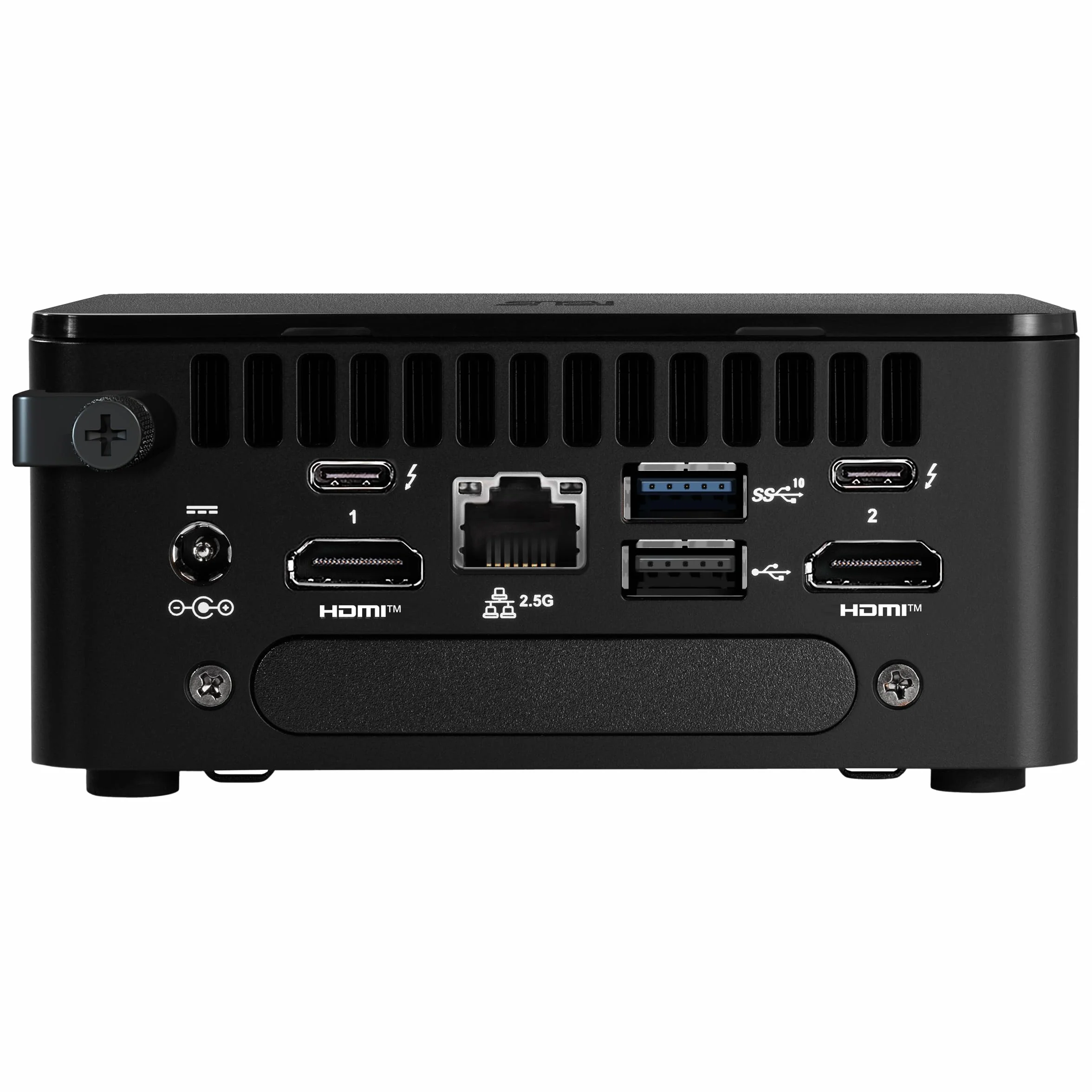 ASUS NUC 13 Pro komputer stacjonarny Barebone (Intel Core i7-1360P, Intel UHD Graphics, bez pamięci, bez pamięci masowej, bez systemu operacyjnego, z kablem zasilającym)
