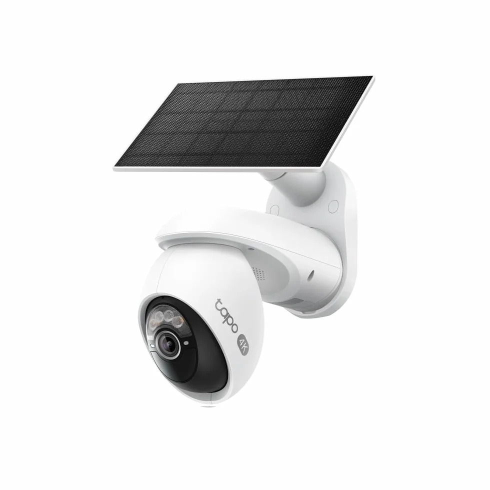Tapo C660 KIT 4K 360° solarna kamera do monitoringu zewnętrznego, akumulator 10000 mAh, noktowizor, dwuzakresowa sieć Wi-Fi, wykrywanie sztucznej inteligencji, alarm światła i dźwięku, lokalne