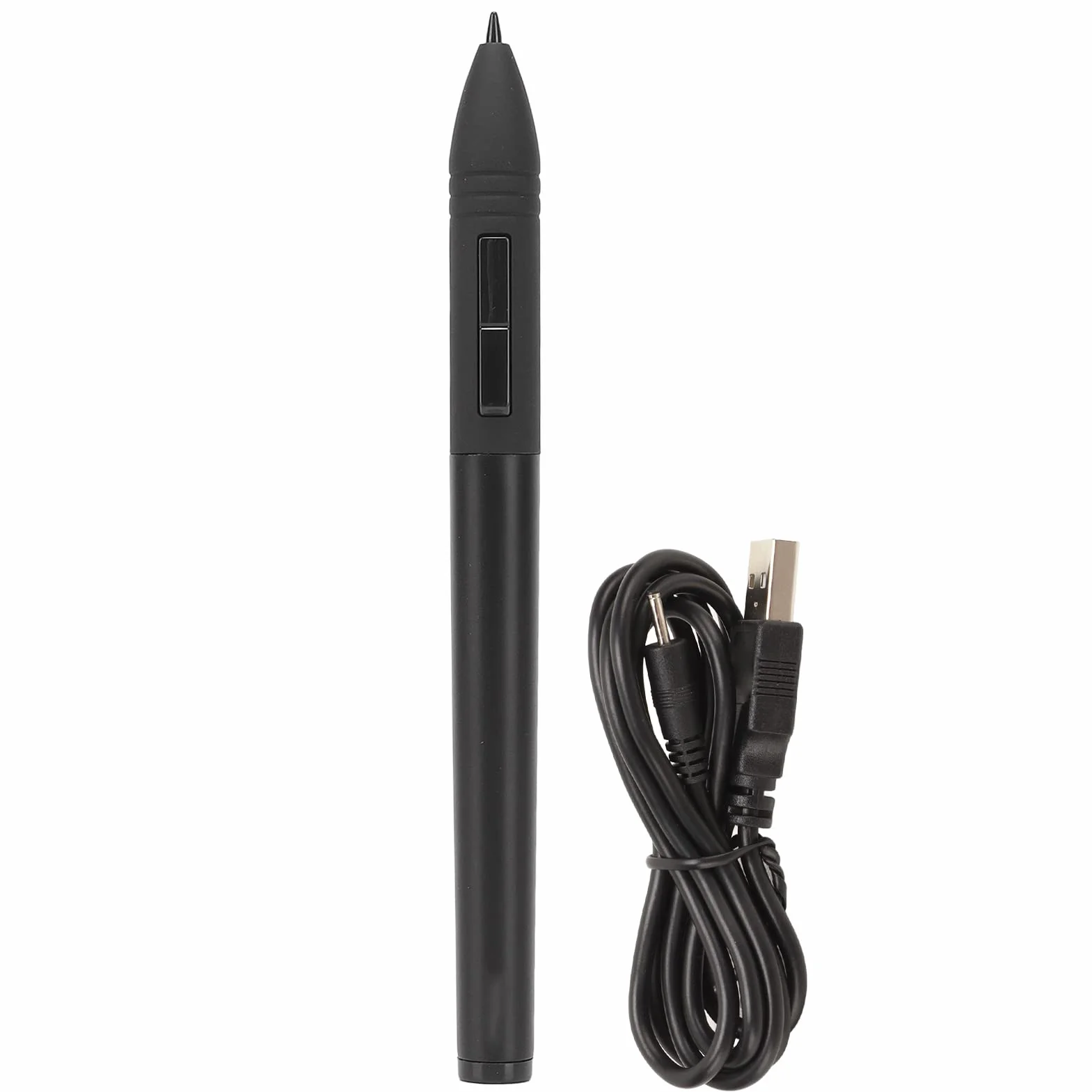Rysik do Tabletu, 2 Konfigurowalne Przyciski Tablet z Ekranem Dotykowym Wbudowany Akumulator 80 MAh Nadaje Się do Huion NOWOŚĆ 1060PLUS 420