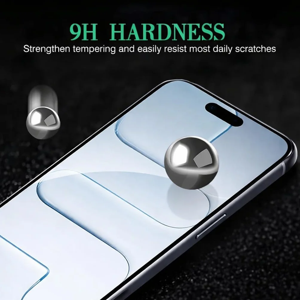3 szt. pancerna folia ochronna ze szkła hartowanego do iPhone 17 Air Screen Protector folia ochronna na ekran odporna na zarysowania twardość 9H HD folia ochronna na wyświetlacz 6,5 cala szkło