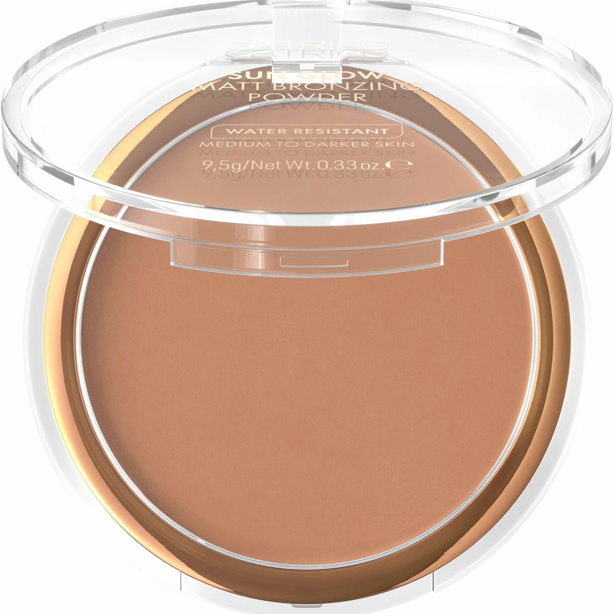 Catrice Matowy puder brązujący Sun Glow, matujący, matowy (9.5g)