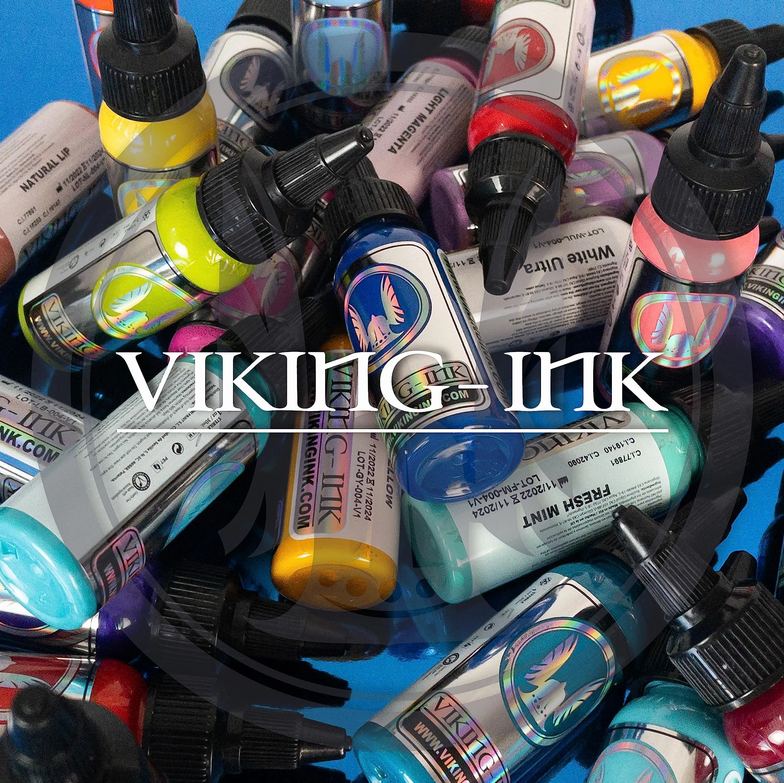 VIKING INK - GREEN 1oz (30ml) - Tusz do tatuażu