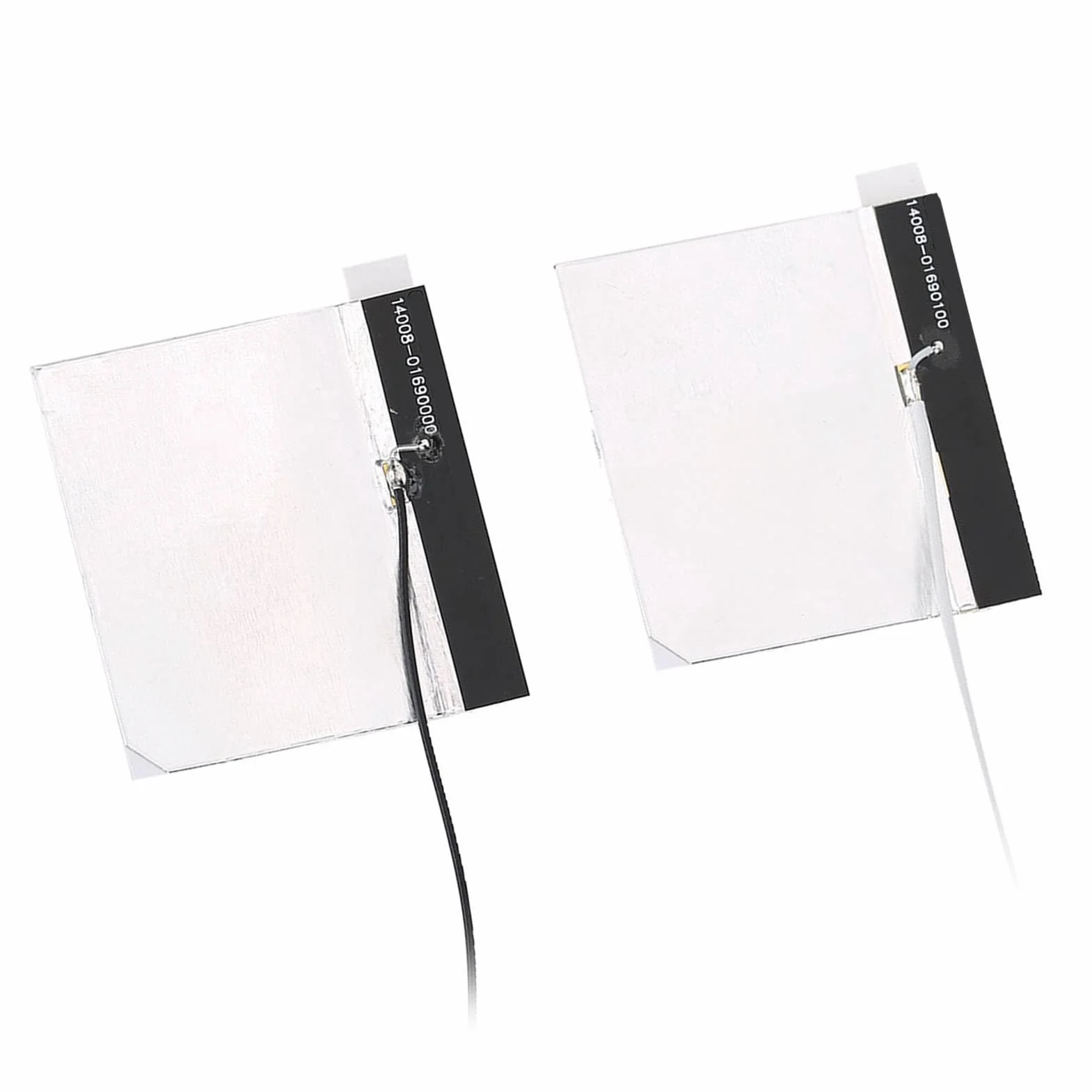 ASHATA Kabel antenowy generacji 4, wbudowana antena WiFi NGFF/M.2 z portem 2.4/5G do /Intel, 2 sztuki, 48/53 cm