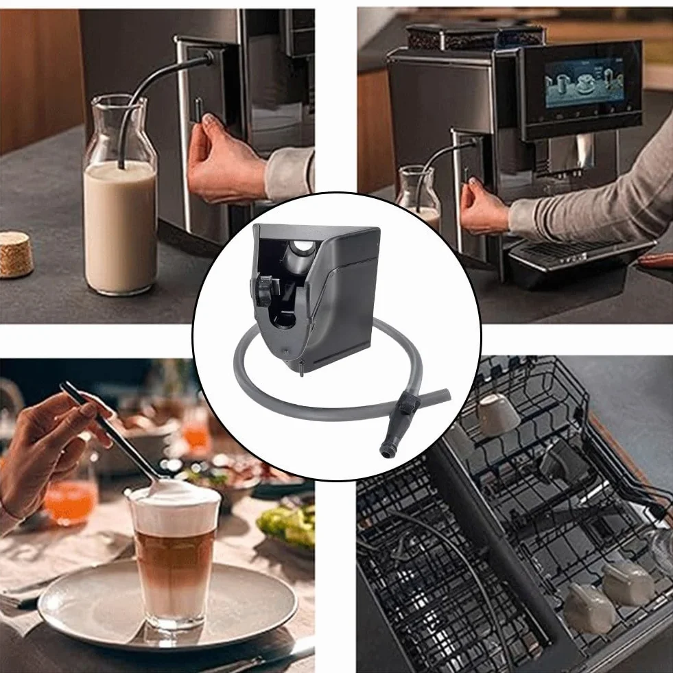 Pojemnik na mleko Siemens EQ700 EQ900 zestaw adapterów czarny plastik