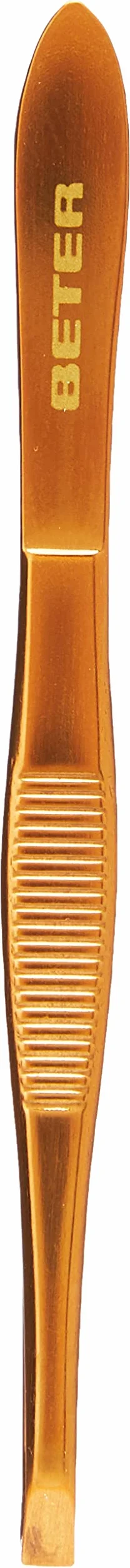 BETER - Pęseta z końcówką miedzianą 8,3 cm 1 sztuka - unisex