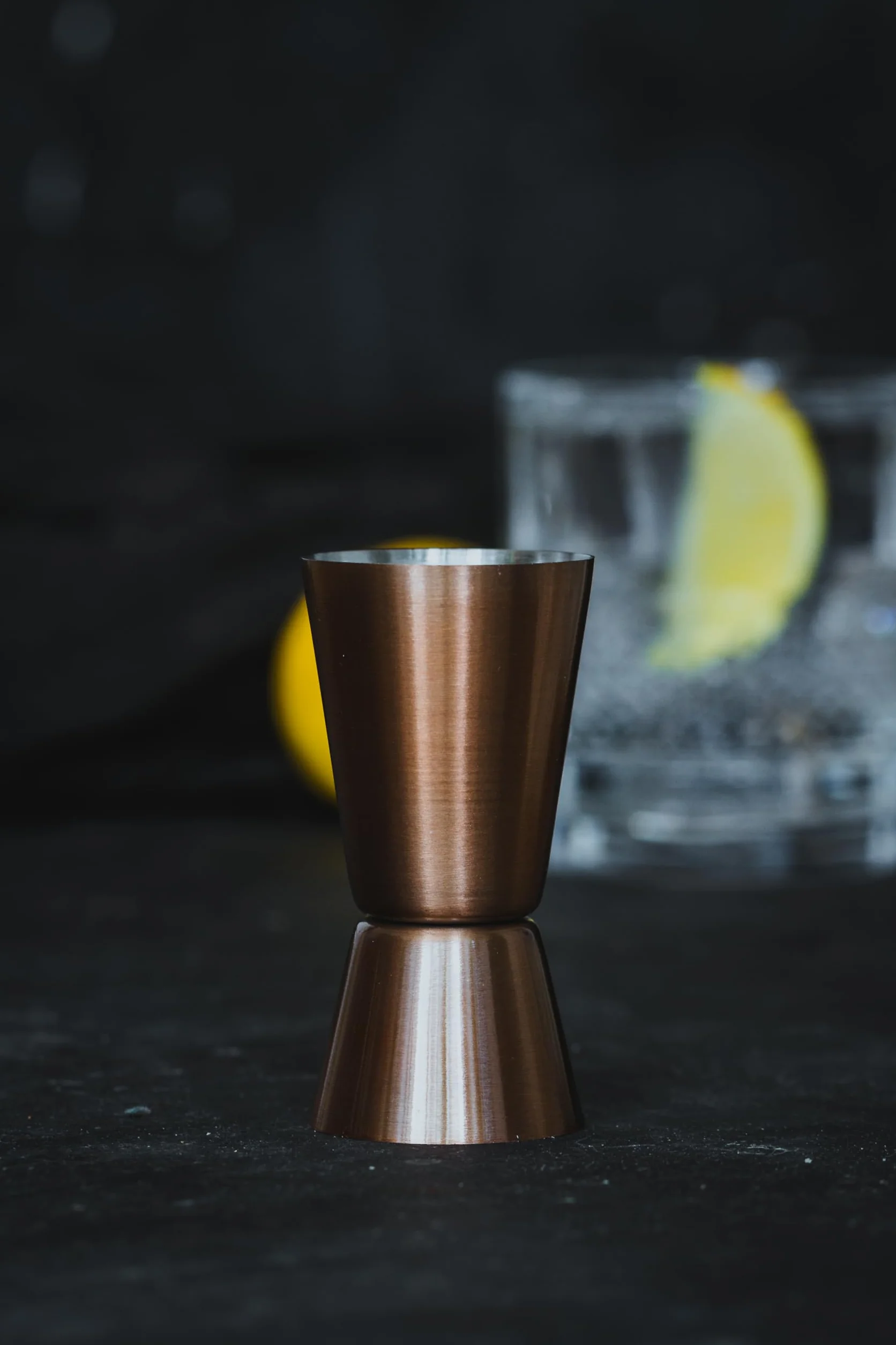 BarCraft Dwustronny Jigger Miarka Barmańska Stal Nierdzewna 25 ml/50 ml 12x17x22 cm