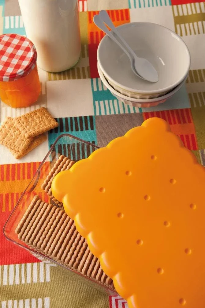 Pojemnik na ciastka 2,7 litra plastik wielokolorowy