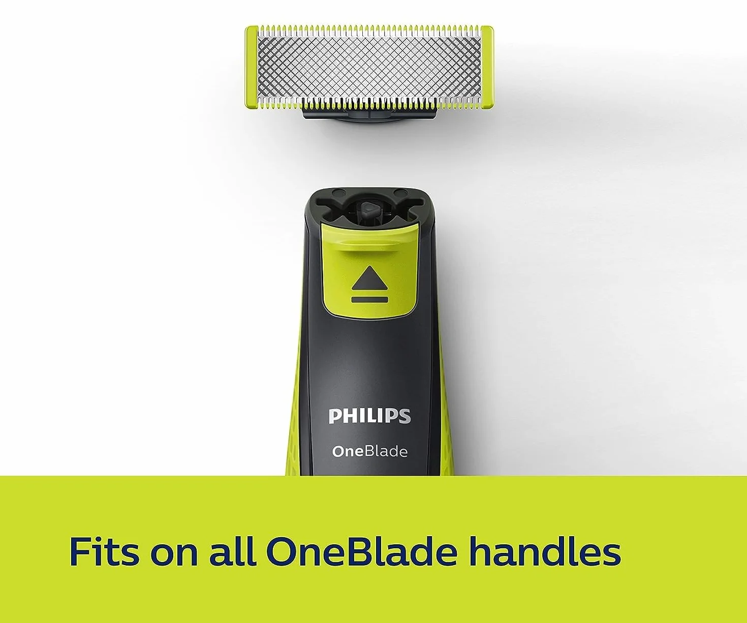 Wymienne ostrze Philips OneBlade - Pasuje do wszystkich uchwytów OneBlade - 200 ruchów na sekundę - Przycinanie, modelowanie i golenie włosów każdej długości - 2 ostrza - QP220/50