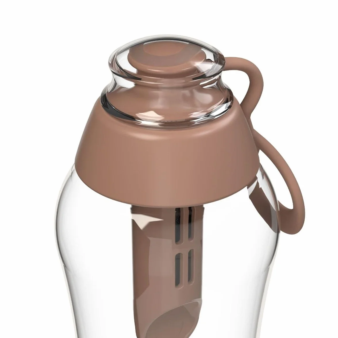 DAFI Soft DODA 500 ml Butelka Filtrująca Mocha Mousse z Filtrem Węglowym