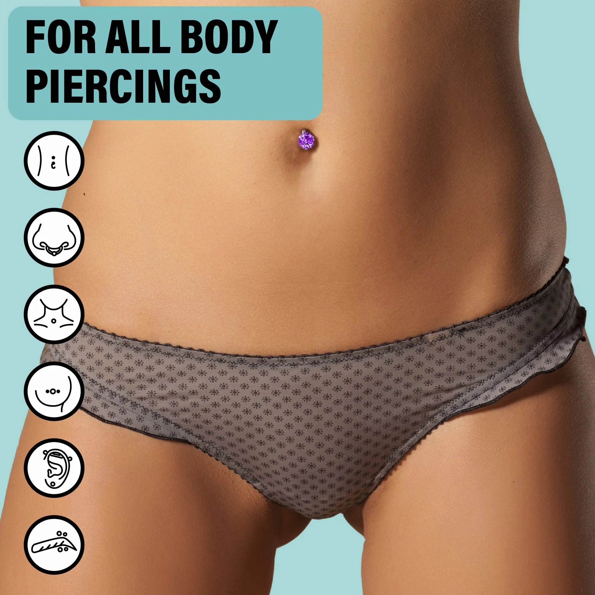 base labs piercing aftercare swabs