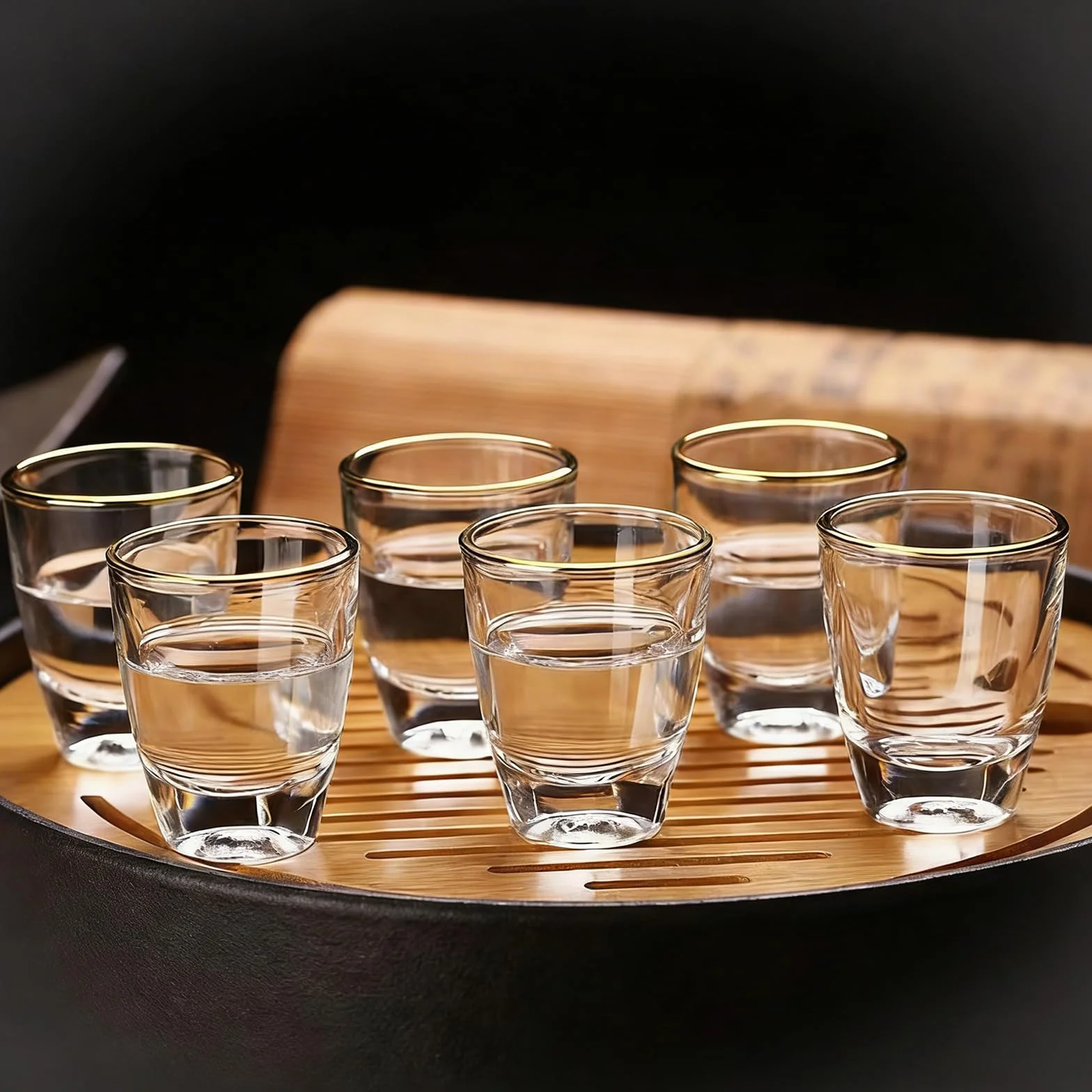kieliszki do wódki szklane, kieliszki do tequili, zestaw kieliszków do wódki 30 ml, kieliszki do likierów z grubą podstawą, do słodkich wódek, wódki, ouzo, sambuki, odporne na zmywarkę – 12