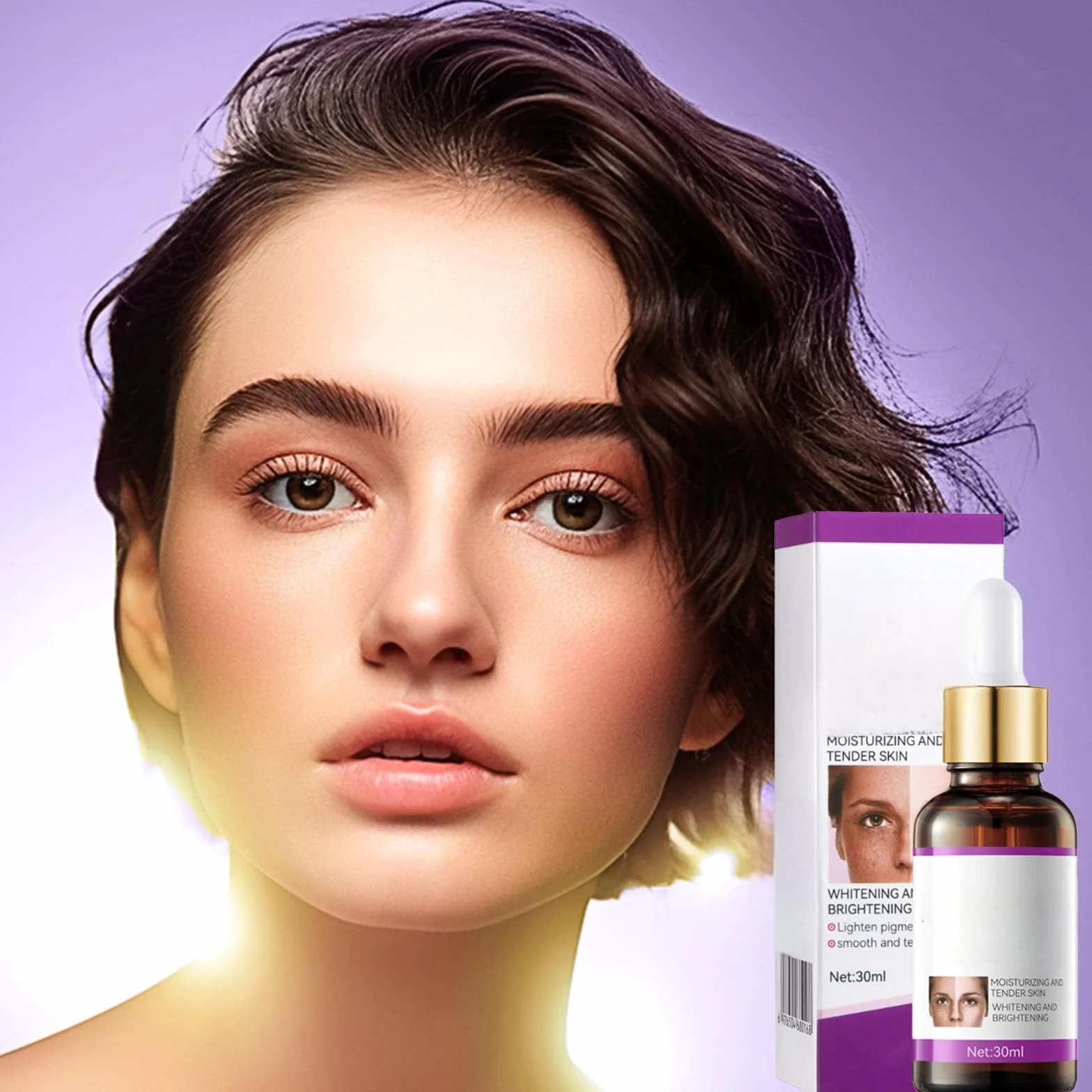 2 szt. x 30 ml niacynamidowe serum do twarzy, kwas hialuronowy przeciwzmarszczkowy, przeciwstarzeniowe i przeciwstarzeniowe, idealne jako krem pod oczy i Dermaroller, organiczny, wegański serum7-8