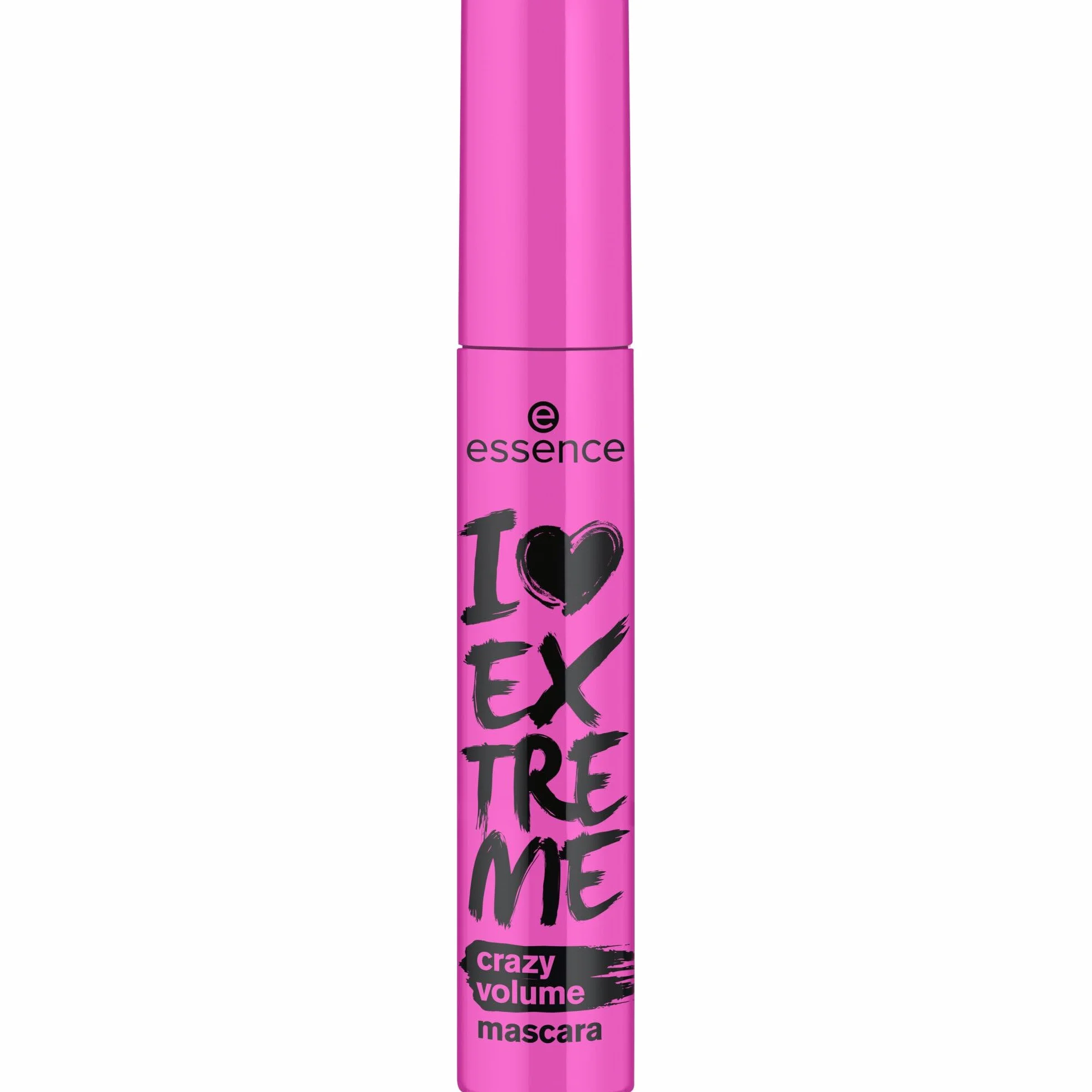 essence Maskara pogrubiająca do rzęs I LOVE EXTREME crazy volume, długotrwały, zwiększenie objętości, kręcony, wydłużanie (12ml)