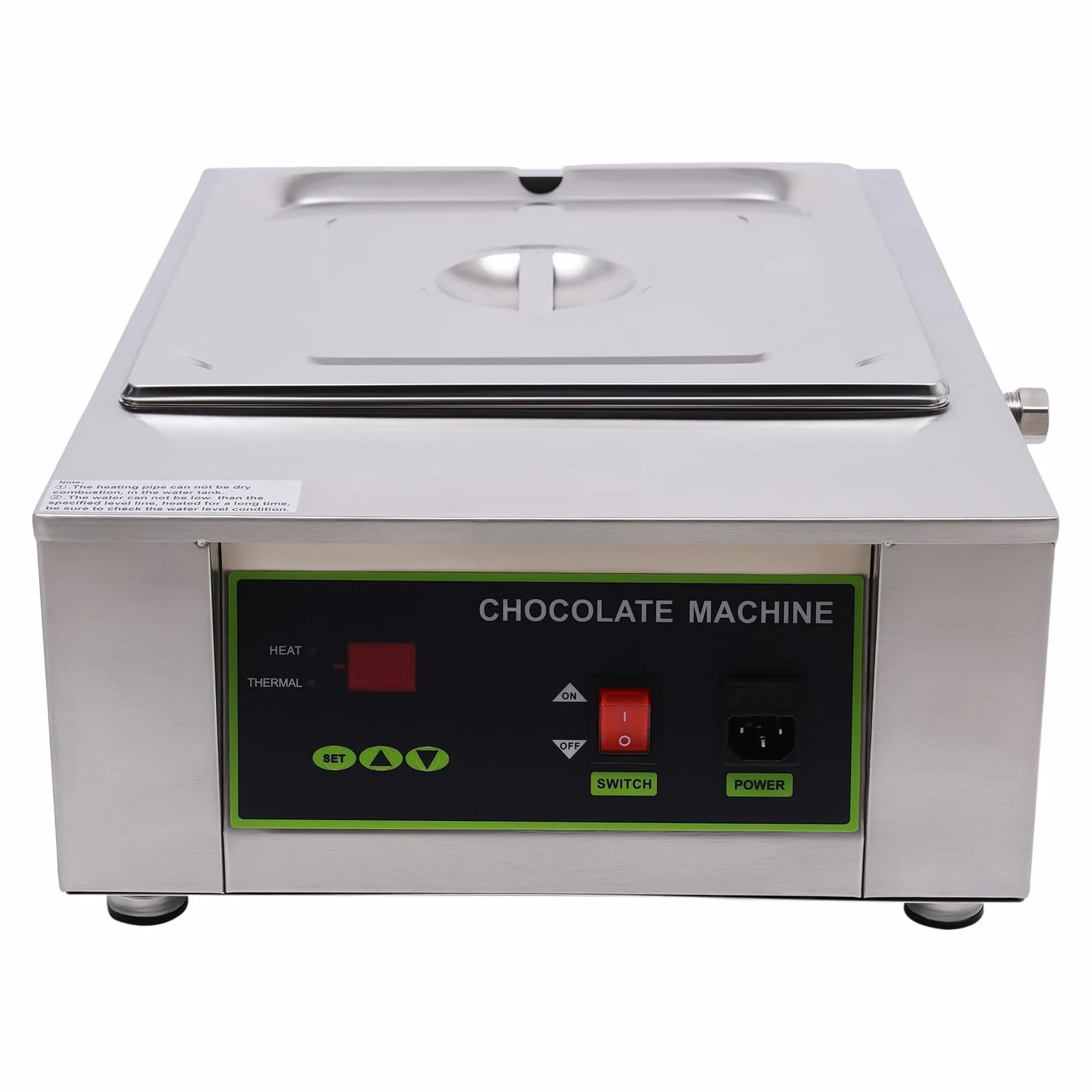 Elektryczna maszyna do topienia czekolady 1000 W z termoregulatorem 0-95°C