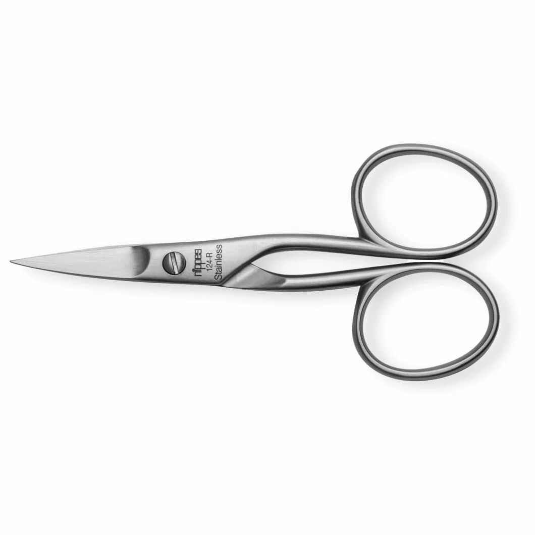 Nippes Solingen Nożyczki do paznokci do manicure/pedicure, stal nierdzewna, długość 9 cm, do paznokci u rąk i stóp, nożyczki do paznokci z Solingen, wyprodukowano w Niemczech 124R