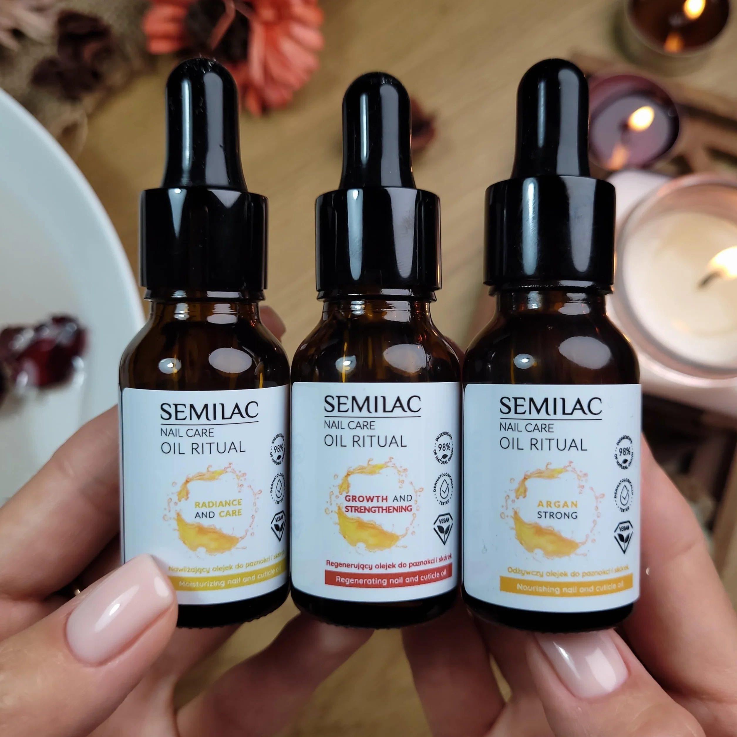 Semilac Oliwka Do Manicure Odżywczy Olejek Do Paznokci I Skórek 11ml