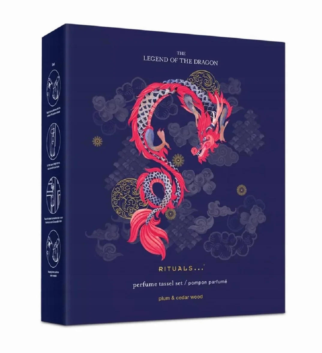 Rituals Prywatna kolekcja The Legend of Dragon zestaw perfum z frędzlami w sprayu 50 ml zestaw upominkowy