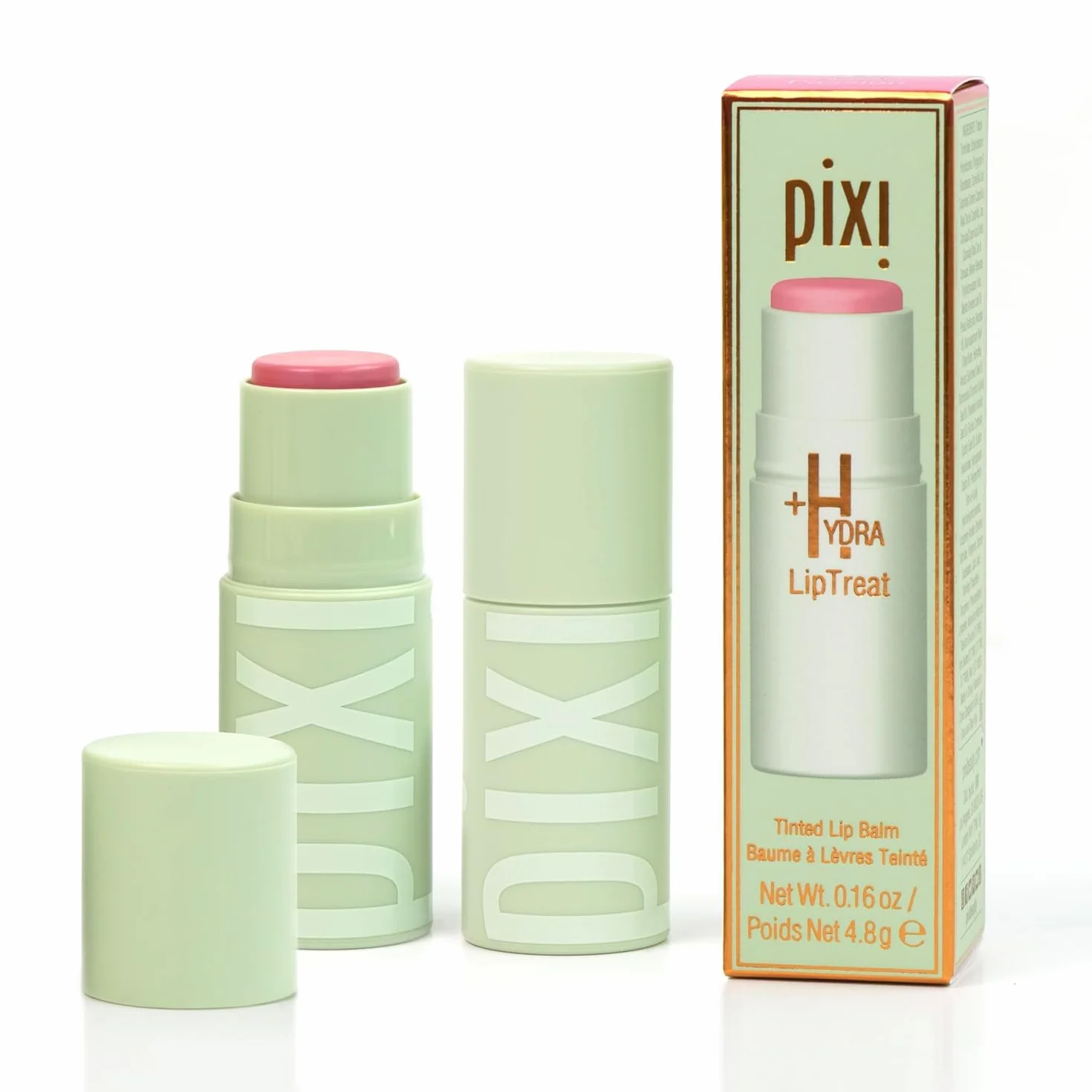 Pixi Beauty +Hydra LipTreat | Kolorujące nawilżające balsamy do ust | W odcieniu Passion | 0,16 uncji / 4,8 g