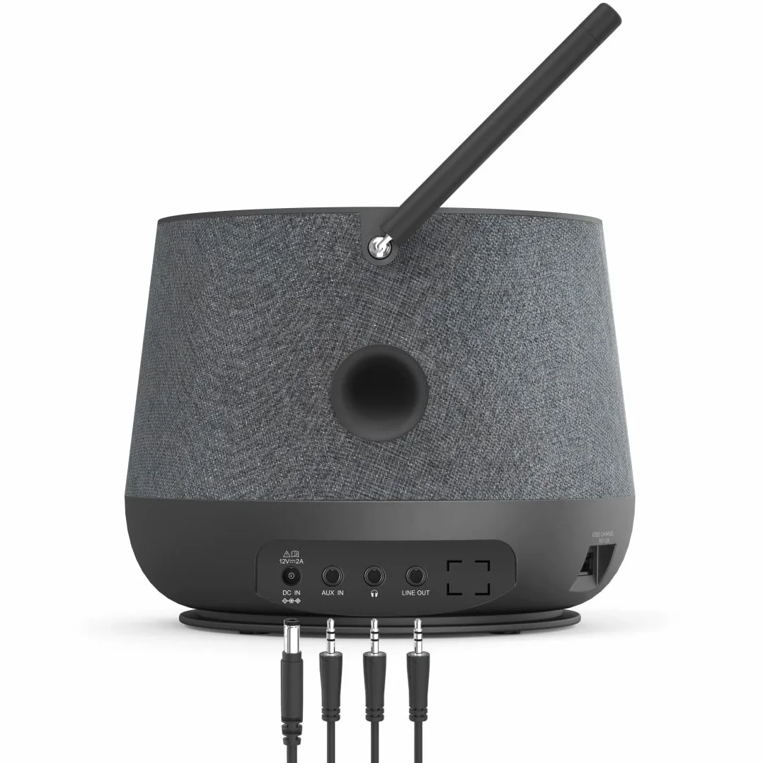 Hama Radio cyfrowe/internetowe DIR3200SBT do odbioru sygnałów audio za pośrednictwem FM, DAB/DAB+, radia internetowego (bluetooth, WLAN, 10W, stereo) czarne