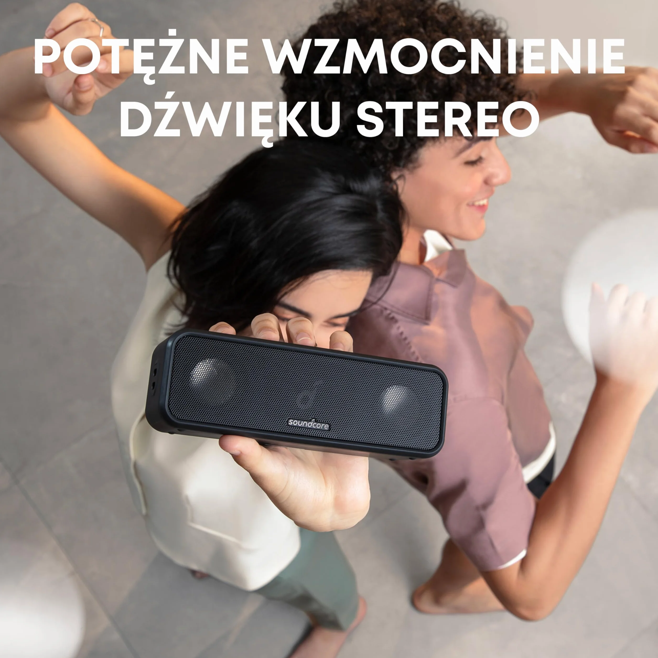 Soundcore 3 od Anker to głośnik Bluetooth ze stereo dźwiękiem, przetwornikami z czystą tytanową membraną, 24-godzinnym czasem odtwarzania, wodoodpornością IPX7 i technologią Bluetooth 5.0 (czarny)