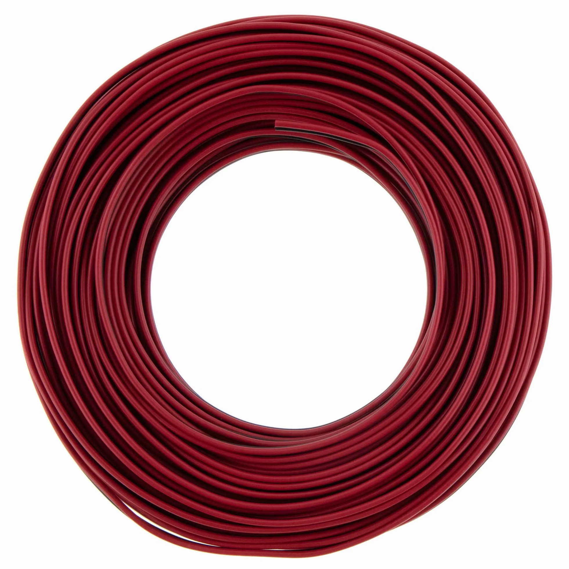 Kabel głośnikowy 2 x 0,50 mm2-25 m - czerwono-czarny - CCA - kabel audio - kabel bokserski