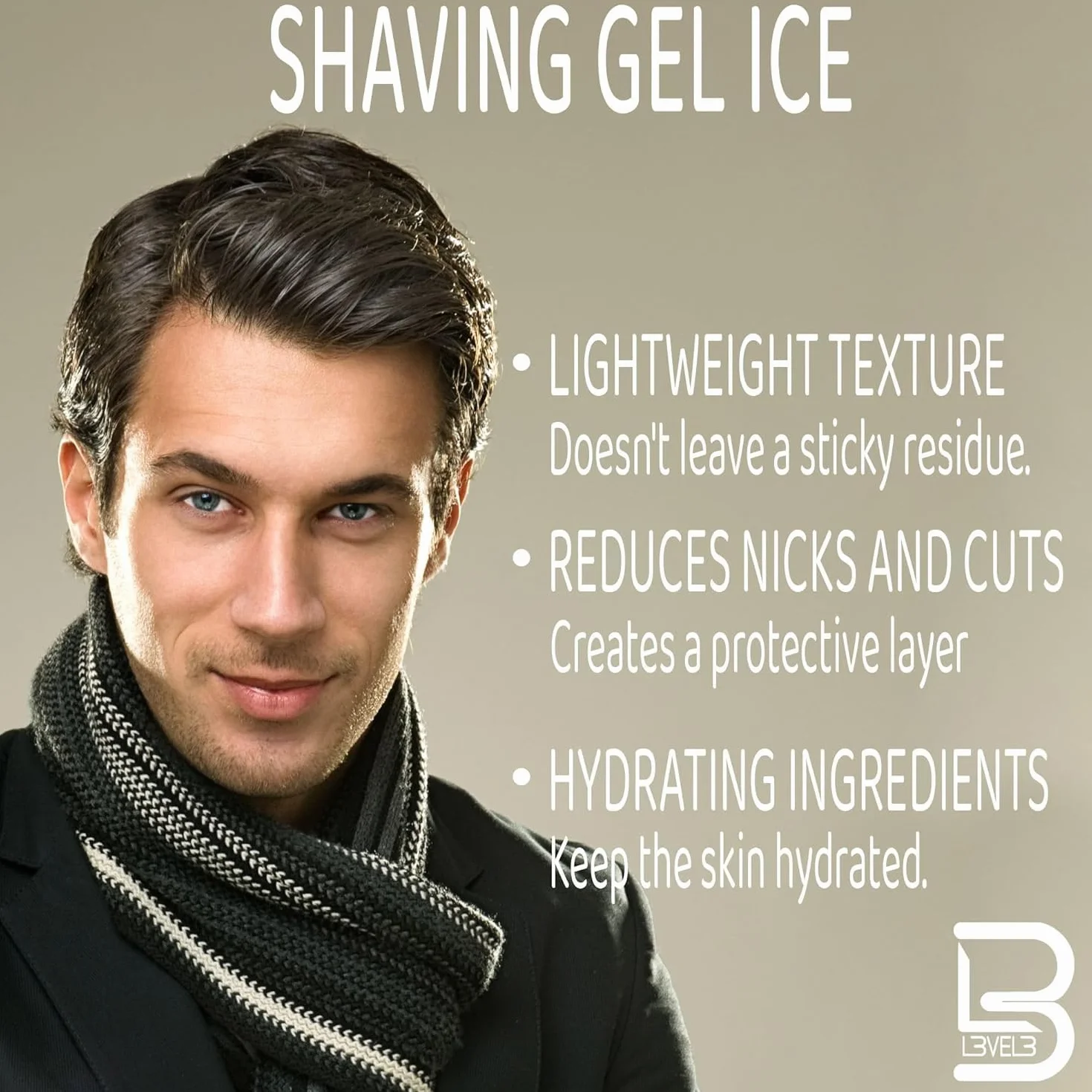 L3VEL3 - Gel Ice - Żel do golenia Ice 1000 ml