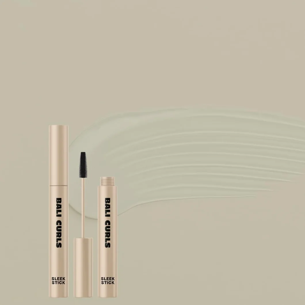 Bali Curls Sleek Stick – sztyft do brwi z mocnym trzymaniem – przezroczysty wosk do stylizacji brwi i krawędzi – nadaje się do stosowania metodą wegańską i kręconą – 15 ml