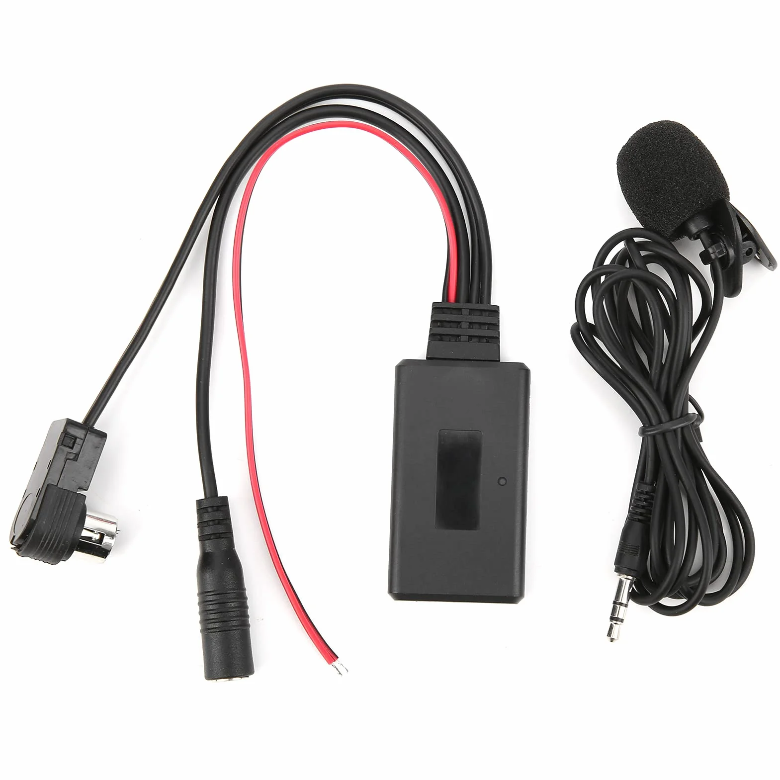 Adapter do Kabla Bluetooth 5.0 AUX Z Zestawem Głośnomówiącym Mikrofonu Kabel Audio Adapter AUX-In Adapter Samochodowy Audio Pasuje dla Alpine CDA-9857 CDA-9886 CDA-117
