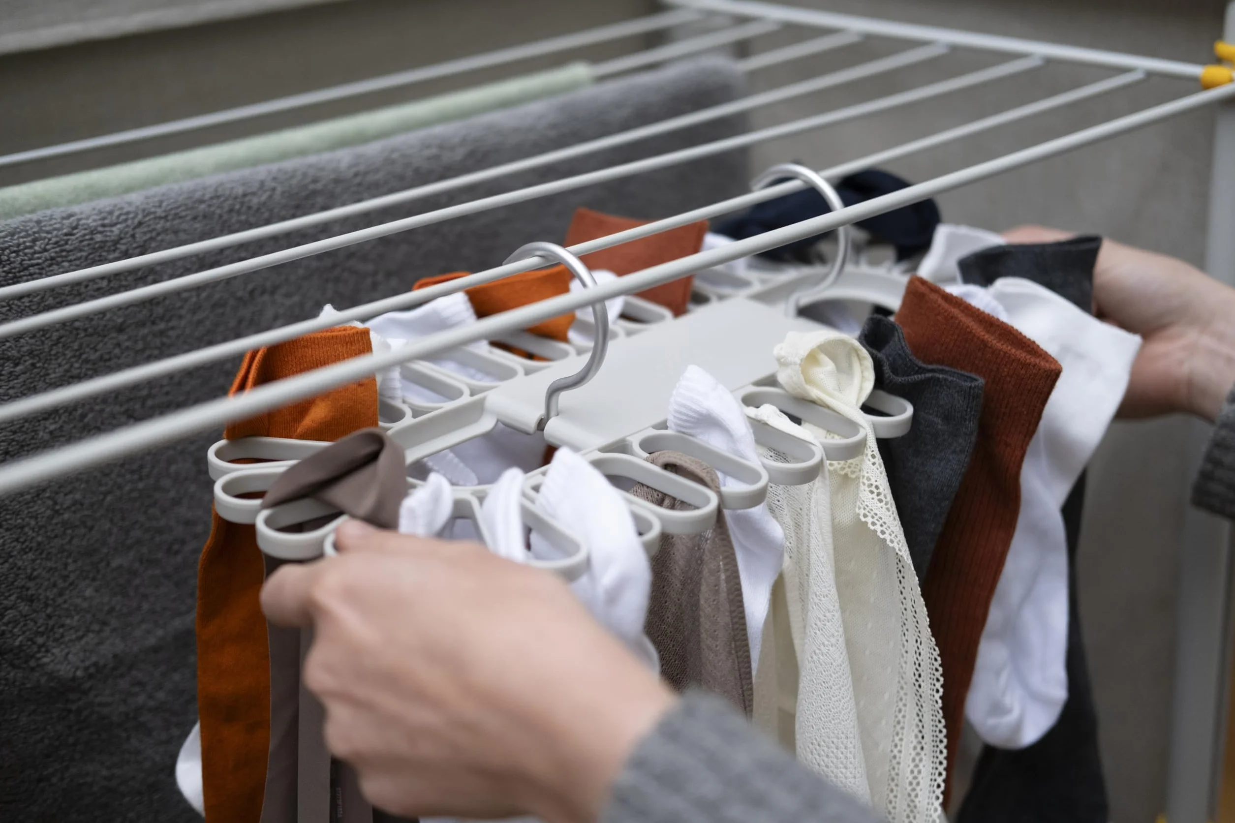 Joseph Joseph Petal Suszarka na 32 Klamerki, Składana, Aluminiowe Haczyki
