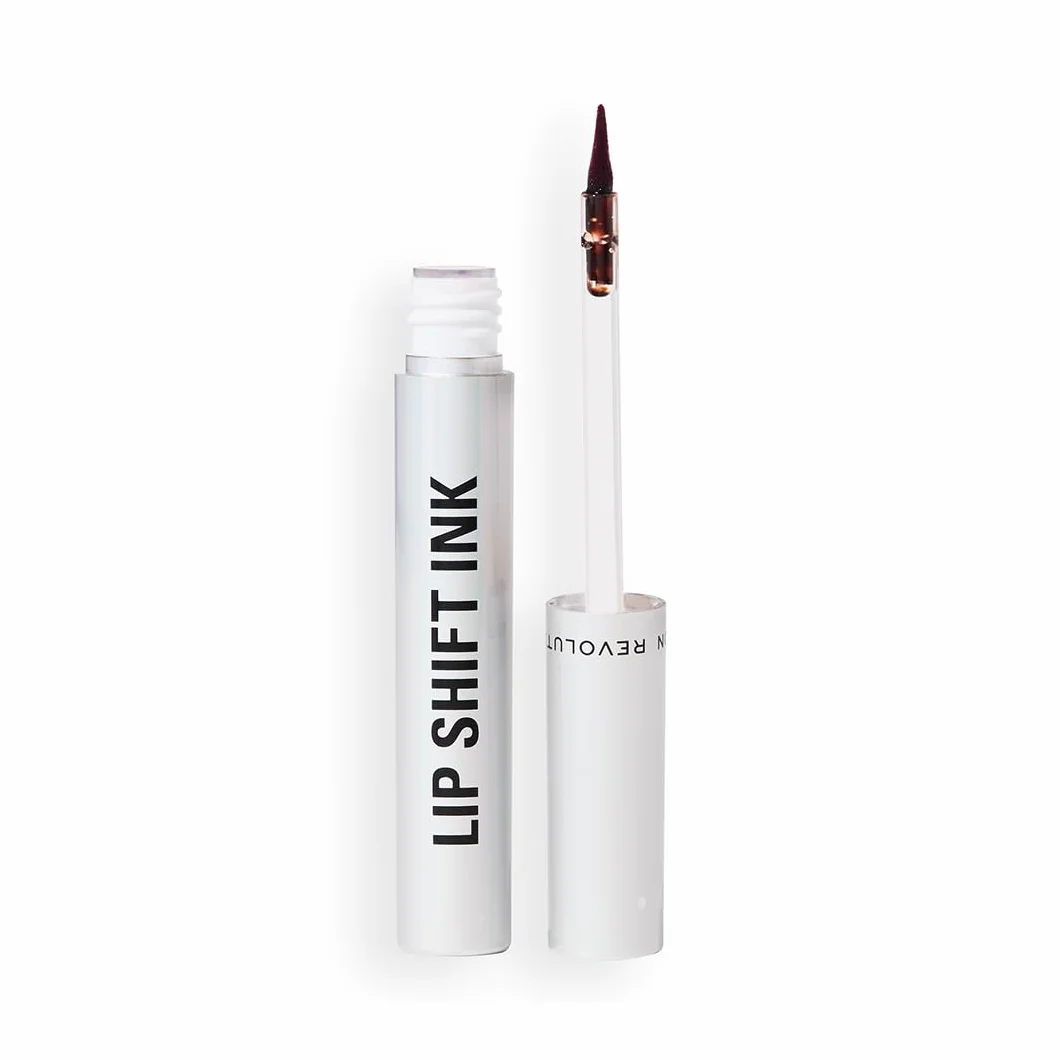 Revolution Lip Shift Ink Peel Off Lip Liner Stain – konturówka do ust o matowym wykończeniu, wegańska i nietestowana na zwierzętach, Hunny Kiss, 1,8 ml