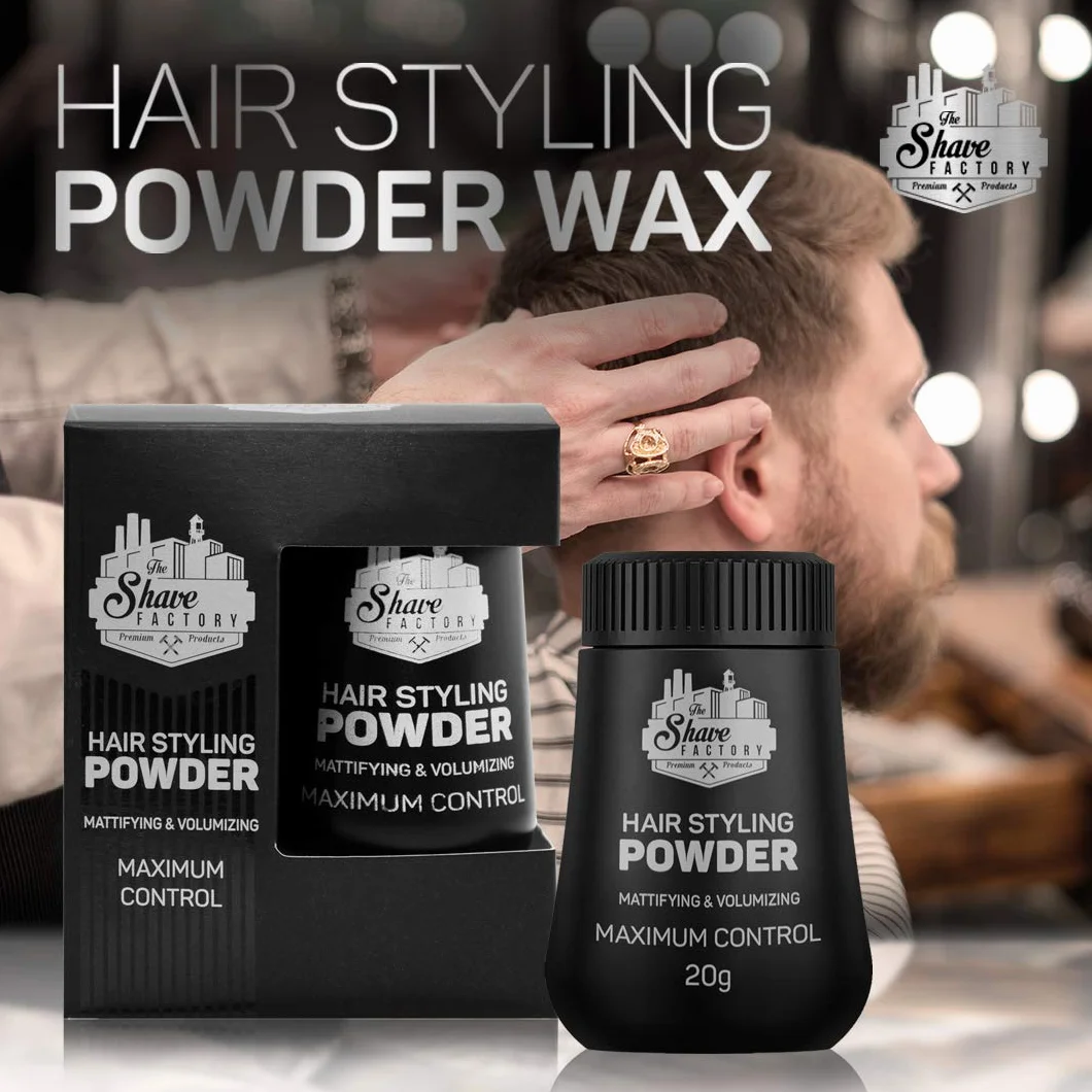 The Shave Factory - Maximum Control Hair Styling Powder - Puder do stylizacji włosów 20g