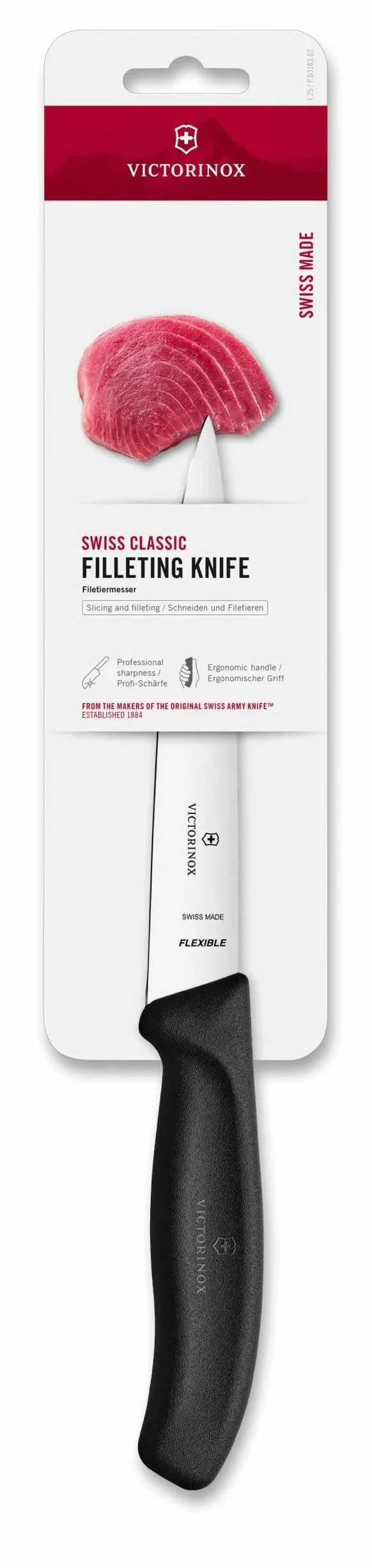 Victorinox Swiss Classic nóż do filetowania 16 cm czarny