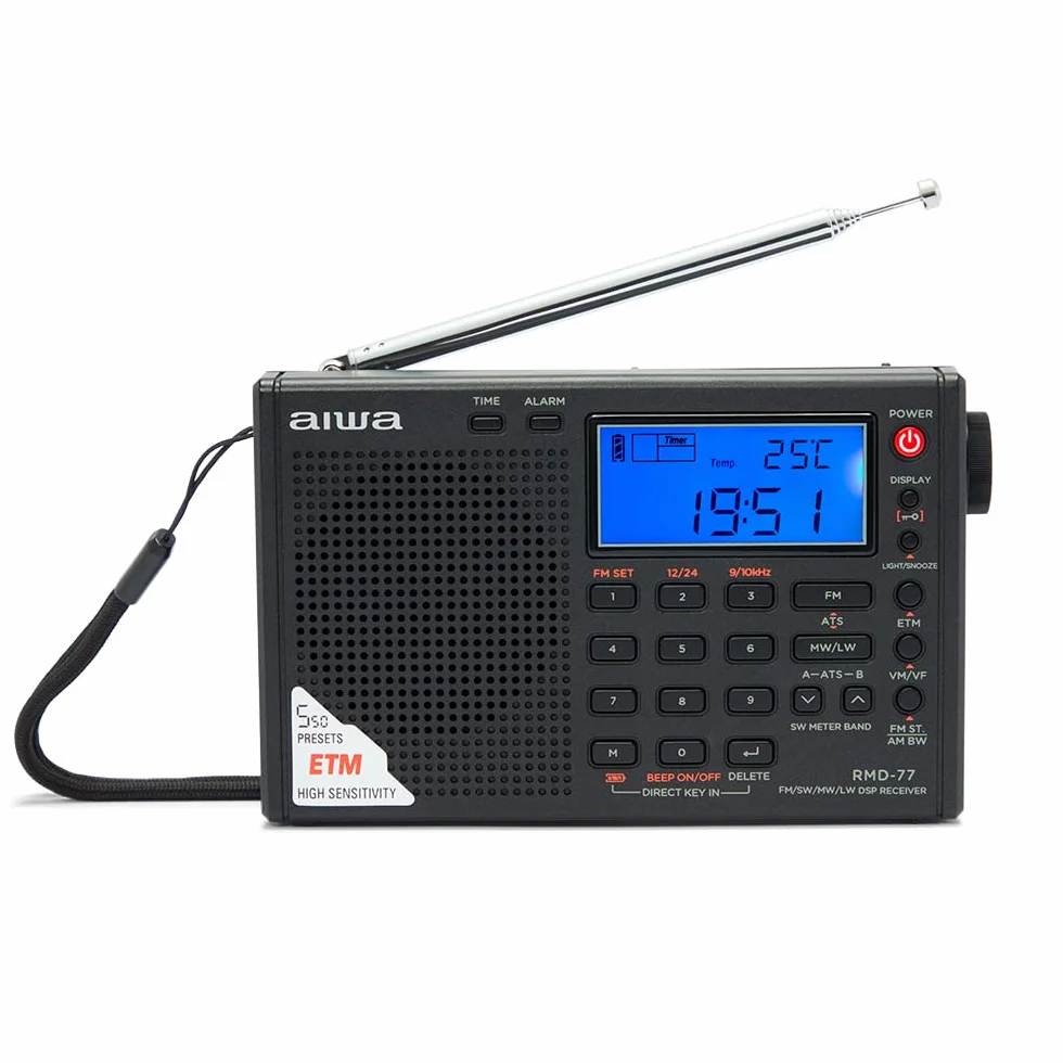RADIO ZE SŁUCHAWKAMI DOUSZNYMI AIWA RMD-77