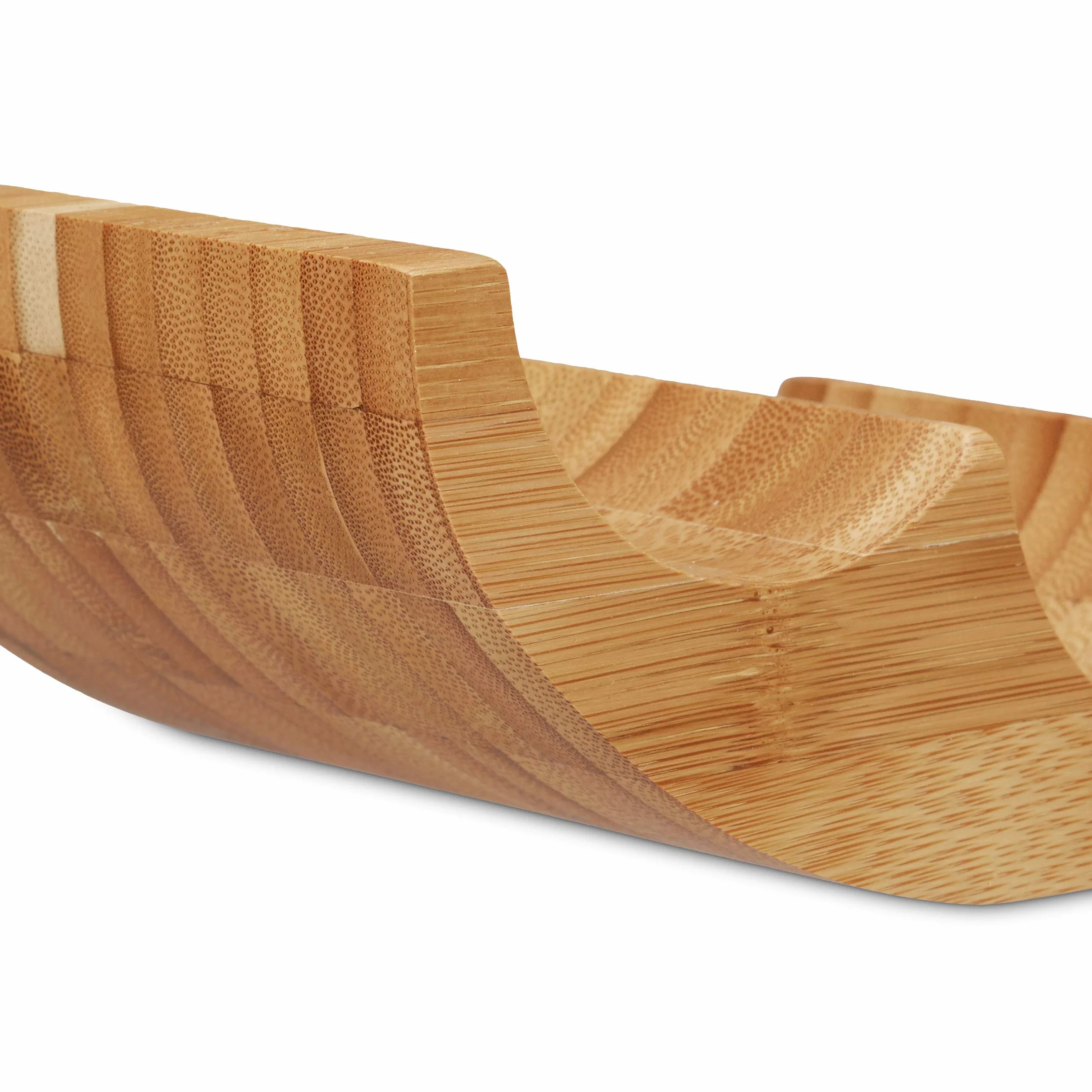 Relaxdays Regał na wino bambusowy na 6 butelek 8x47,5x11,5 cm naturalny
