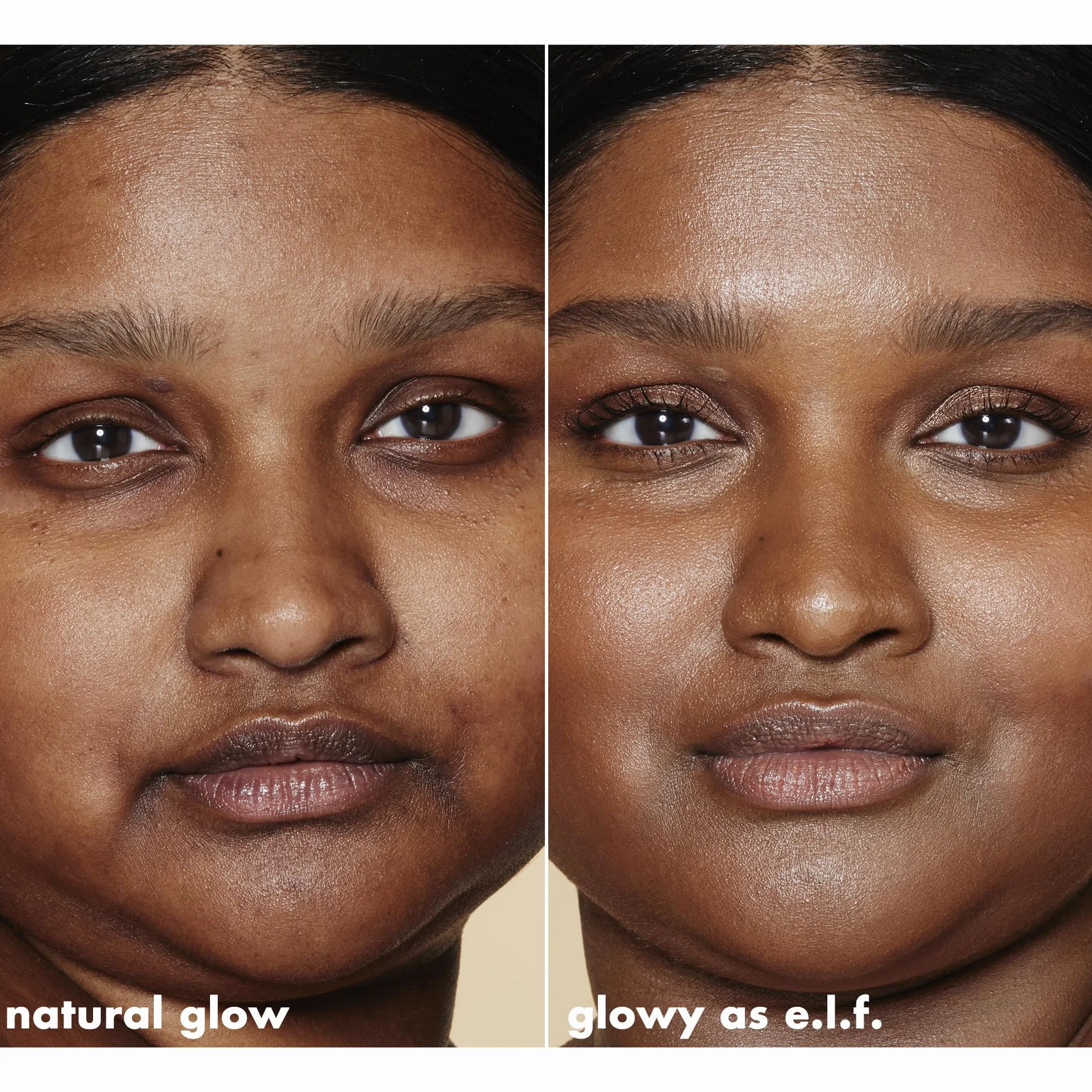 e.l.f. Cosmetics Halo Glow Liquid Filter, rozświetlający płyn do promiennej cery, zaparzany kwasem hialuronowym, jasnobrązowy - głęboki