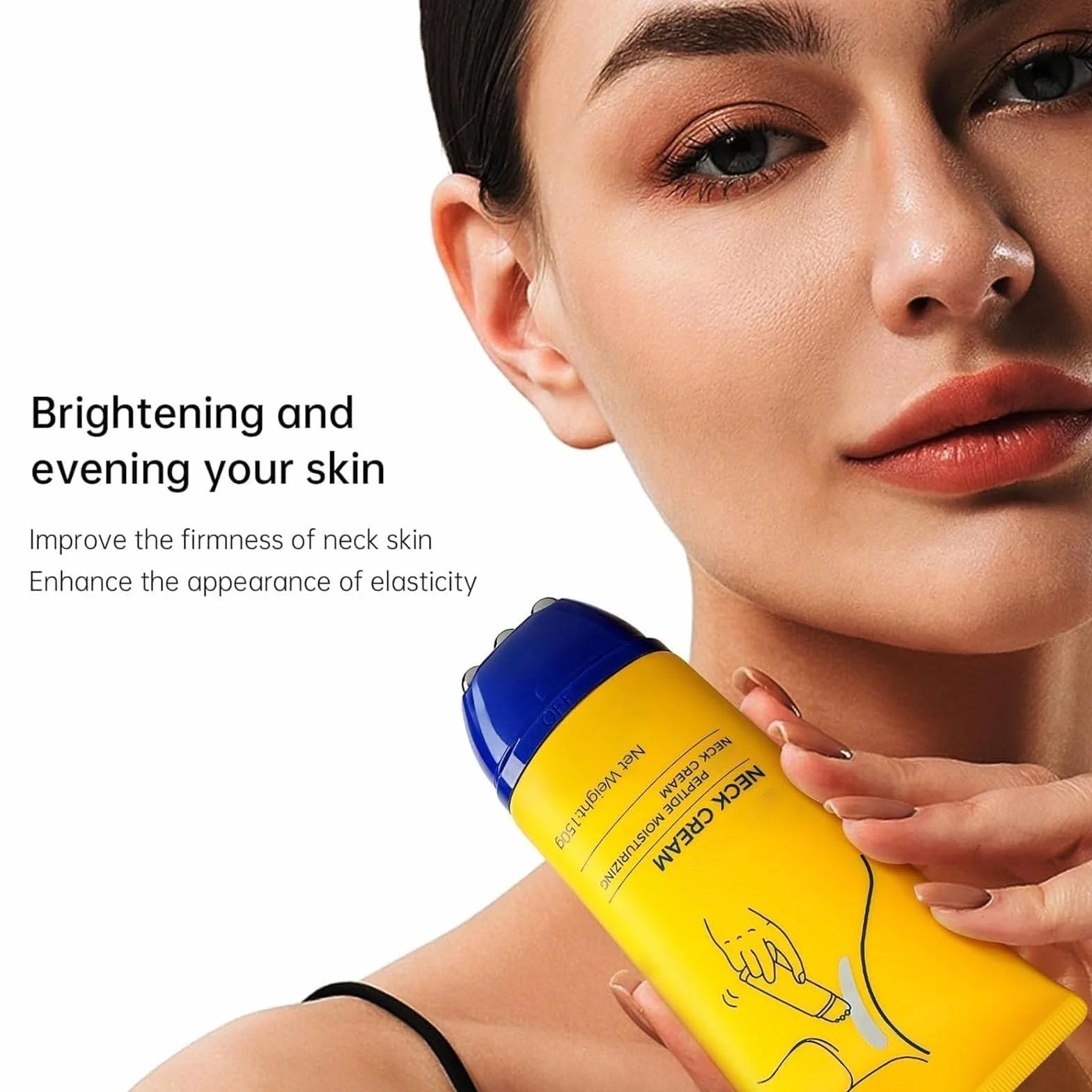 Z Sea Neck Cream, krem ujędrniający Z Sea Neck, nawilżający i ujędrniający zabieg z kolagenem, witaminą C i kwasem hialuronowym, redukuje zmarszczki, unosi i wygładza skórę(1pcs)