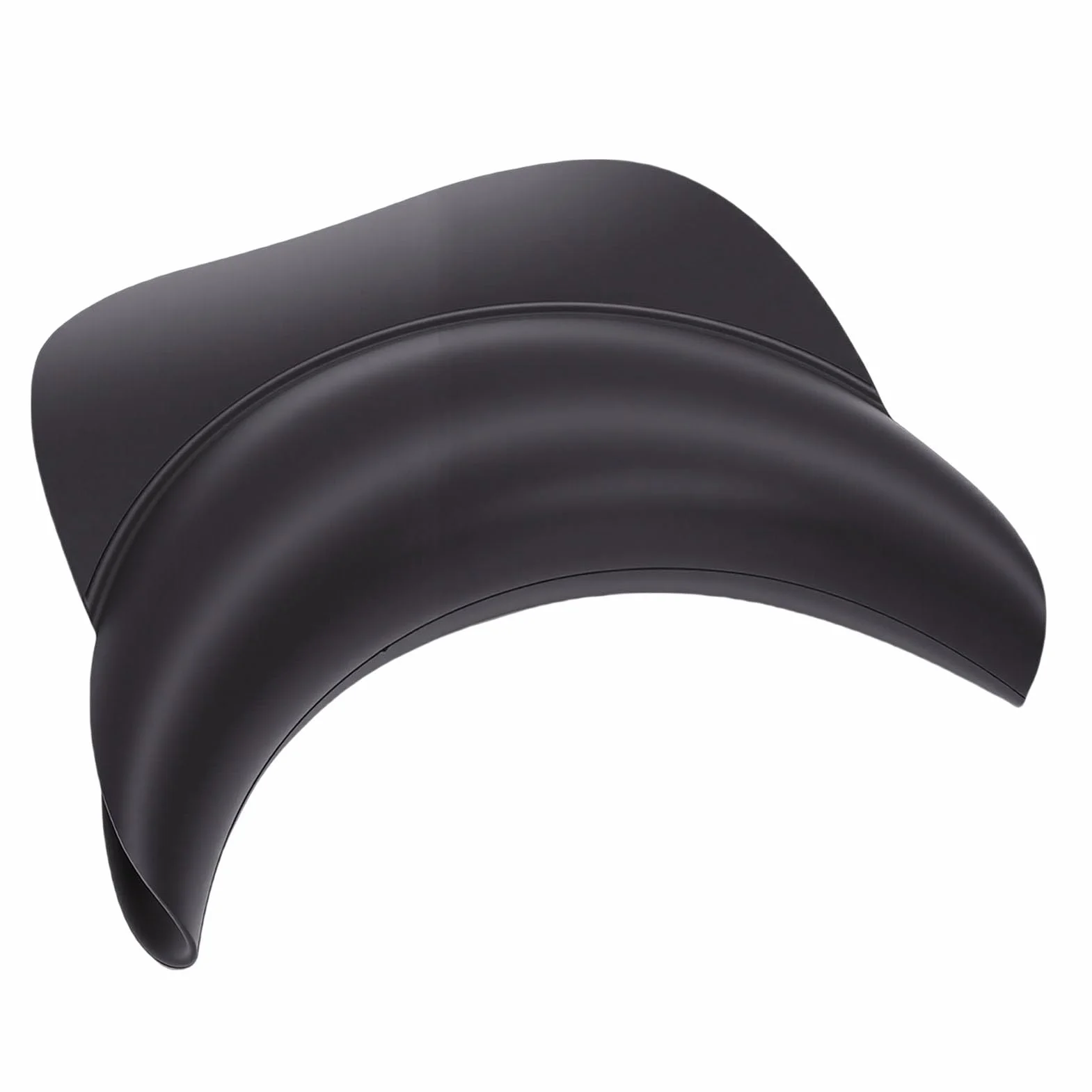 Pongnas Miska na Szampon Podpórka Pod szyję Miękkiego Silikonu Ergonomiczna Poduszka Podtrzymująca Mycie Włosów do Zlewu w Salonie Czarny 20 Cm X 18,7 Cm X 5,7