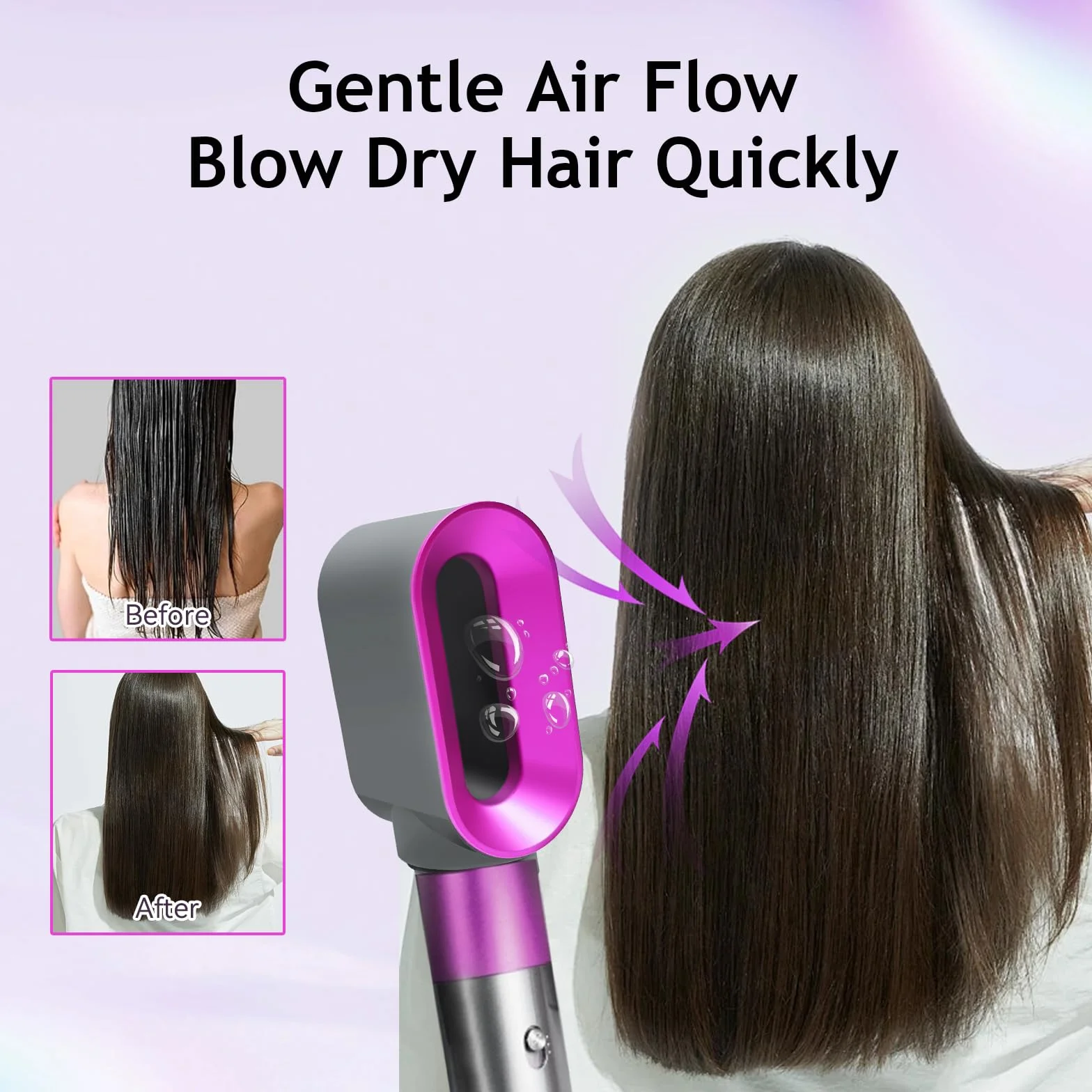 Nasadki do suszarek do włosów do Dyson Airwrap, nakładka do stylizacji włosów Pre-Styling Dryer, zamienia lokówkę w suszarkę do włosów