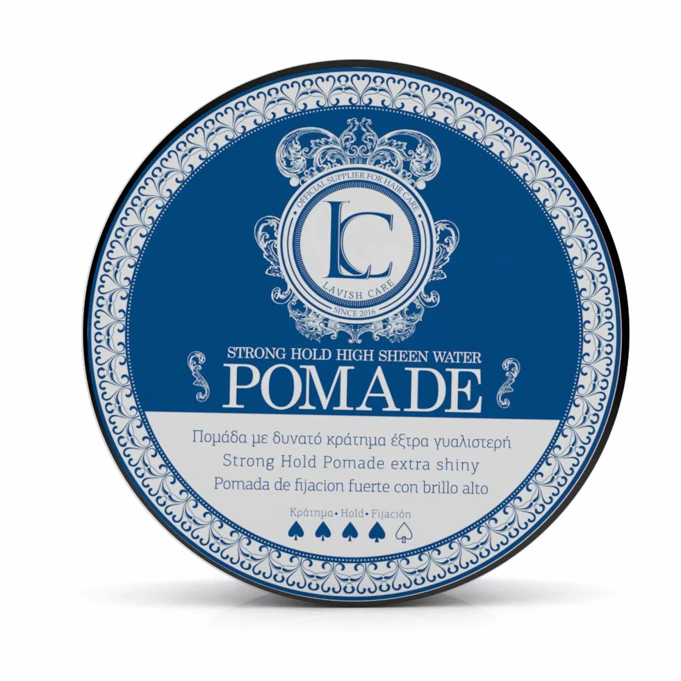 LAVISH CARE Strong Hold High Sheen pomada wodna 100 ml – wysoki połysk – pomada do włosów