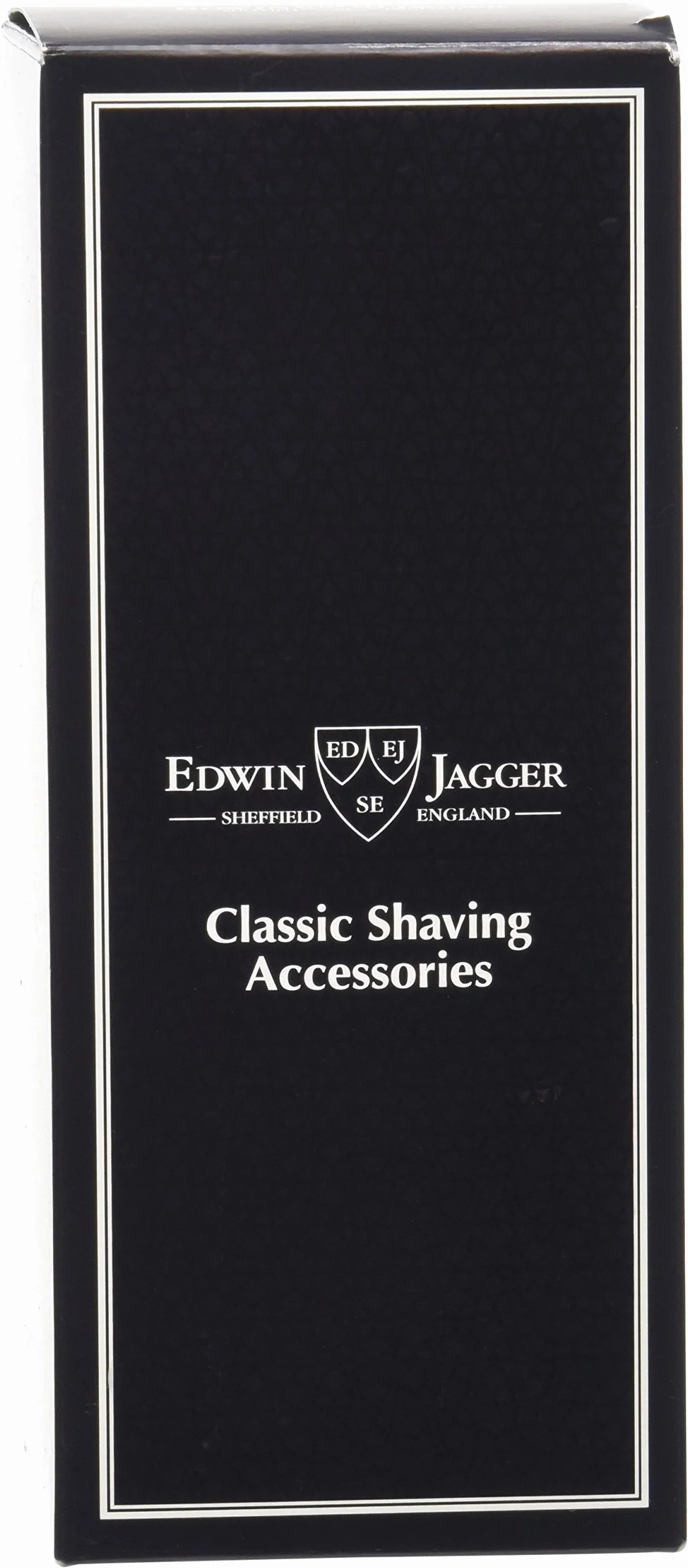 Edwin Jagger Best Borsuk szczotka do golenia ze stojakiem ociekającym - mała, imitacja hebanowa