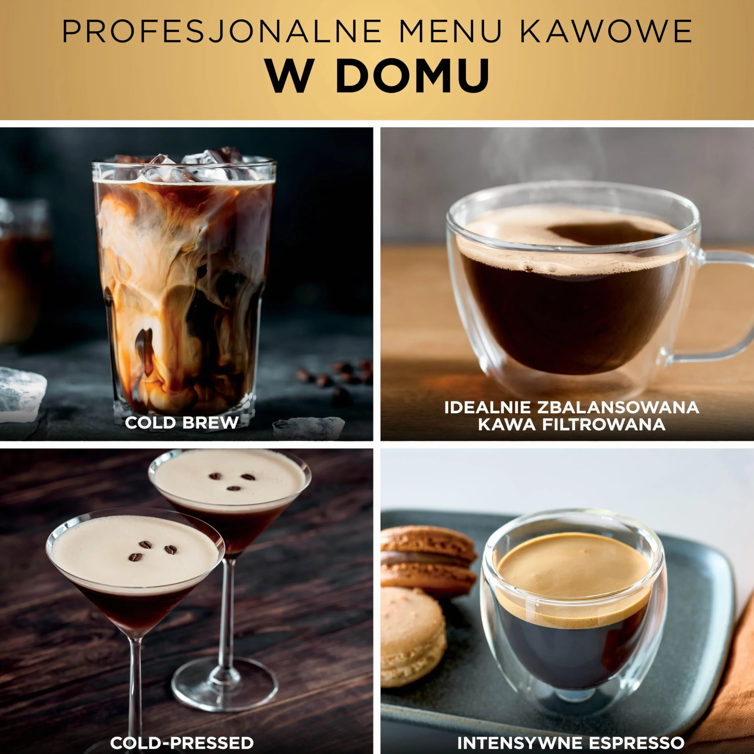 Ninja Luxe Premier Ekspres do kawy 3 w 1 ES601EU, latte, cappuccino, cold brew, espresso, wbudowany młynek, spieniacz do mleka, srebrny