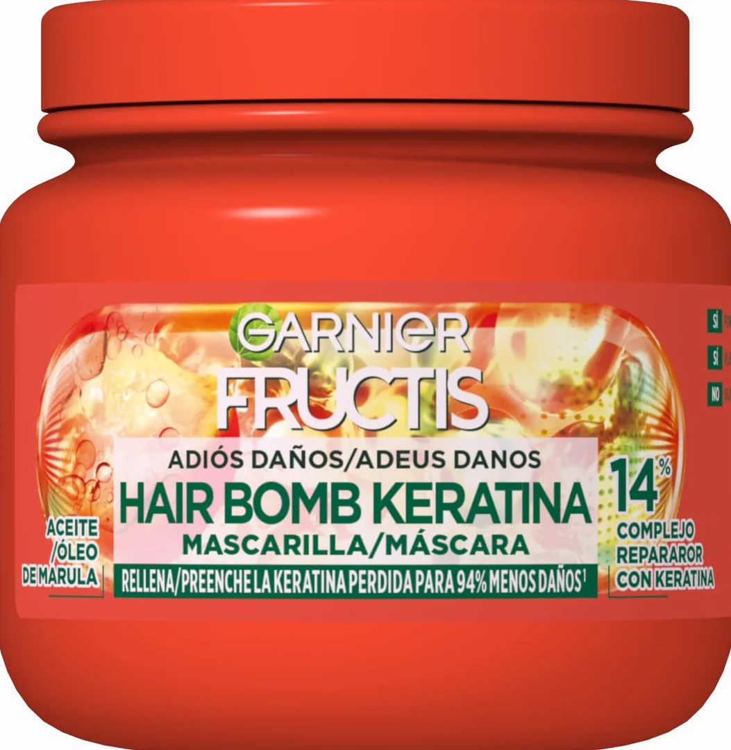 Garnier Fructis Maska, Pomarańczowy, 300 ml