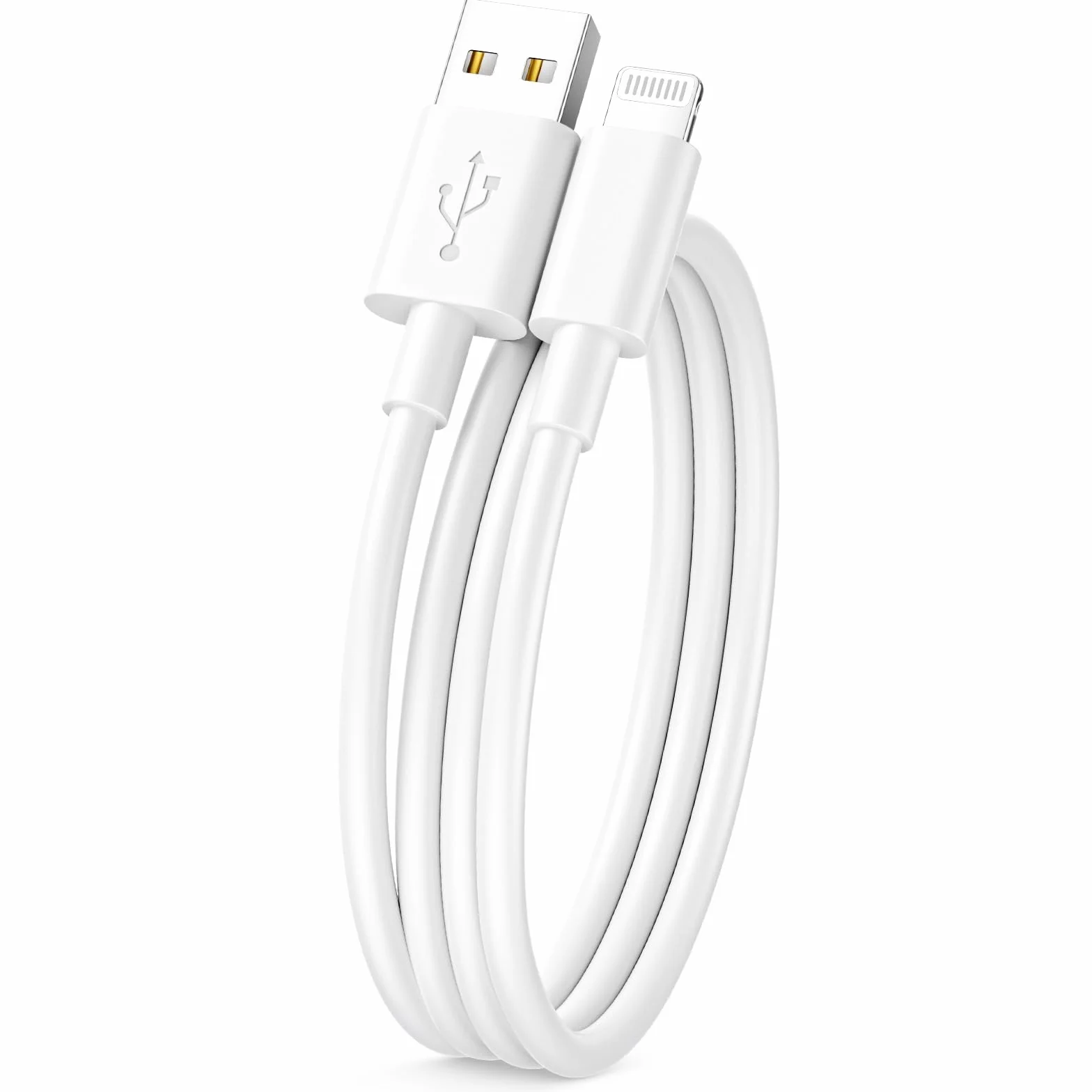 Kabel Ładujący do iPhone'a 1M, [Certyfikat Apple MFi] Kabel USB do Lightning kabel Ładujący USB do iphone'a Cable Szybkiego ładowania Phone Przewód do iphone'a 14 13 12 11 Pro Max XS XR X 8 iPad